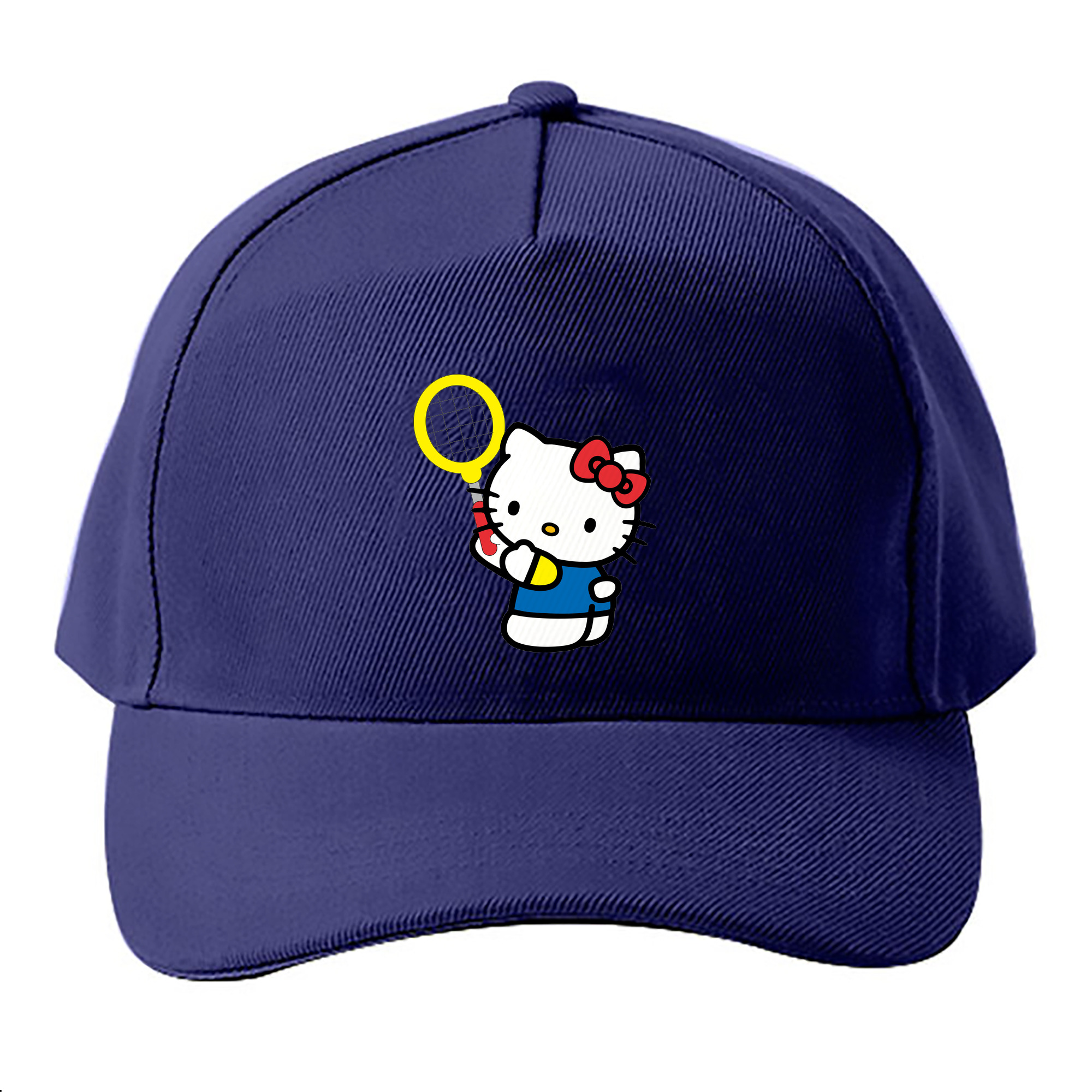 （画像用） Hello Kitty ハローキティ ベースボールキャップ 綿100％ 男女兼用 帽子 スポーツ
