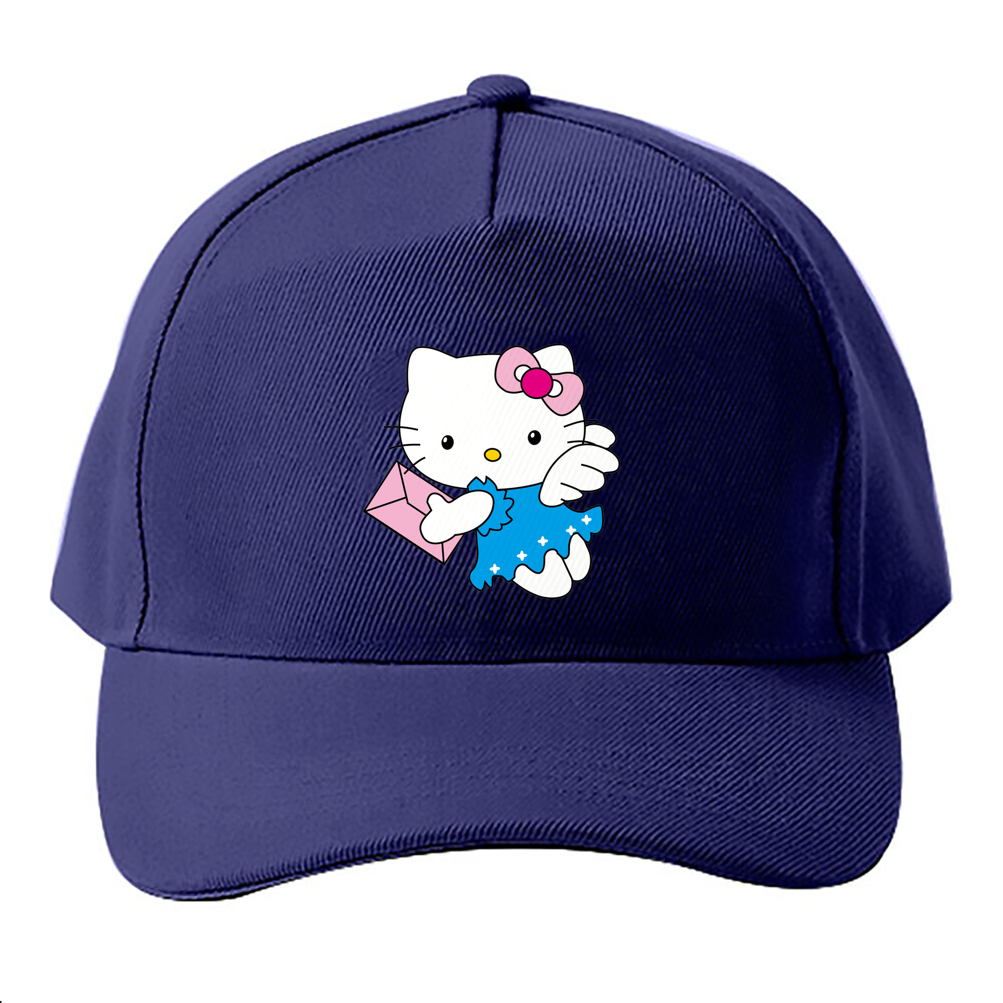 （画像用） Hello Kitty ハローキティ ベースボールキャップ 綿100％ 男女兼用 帽子 スポーツ