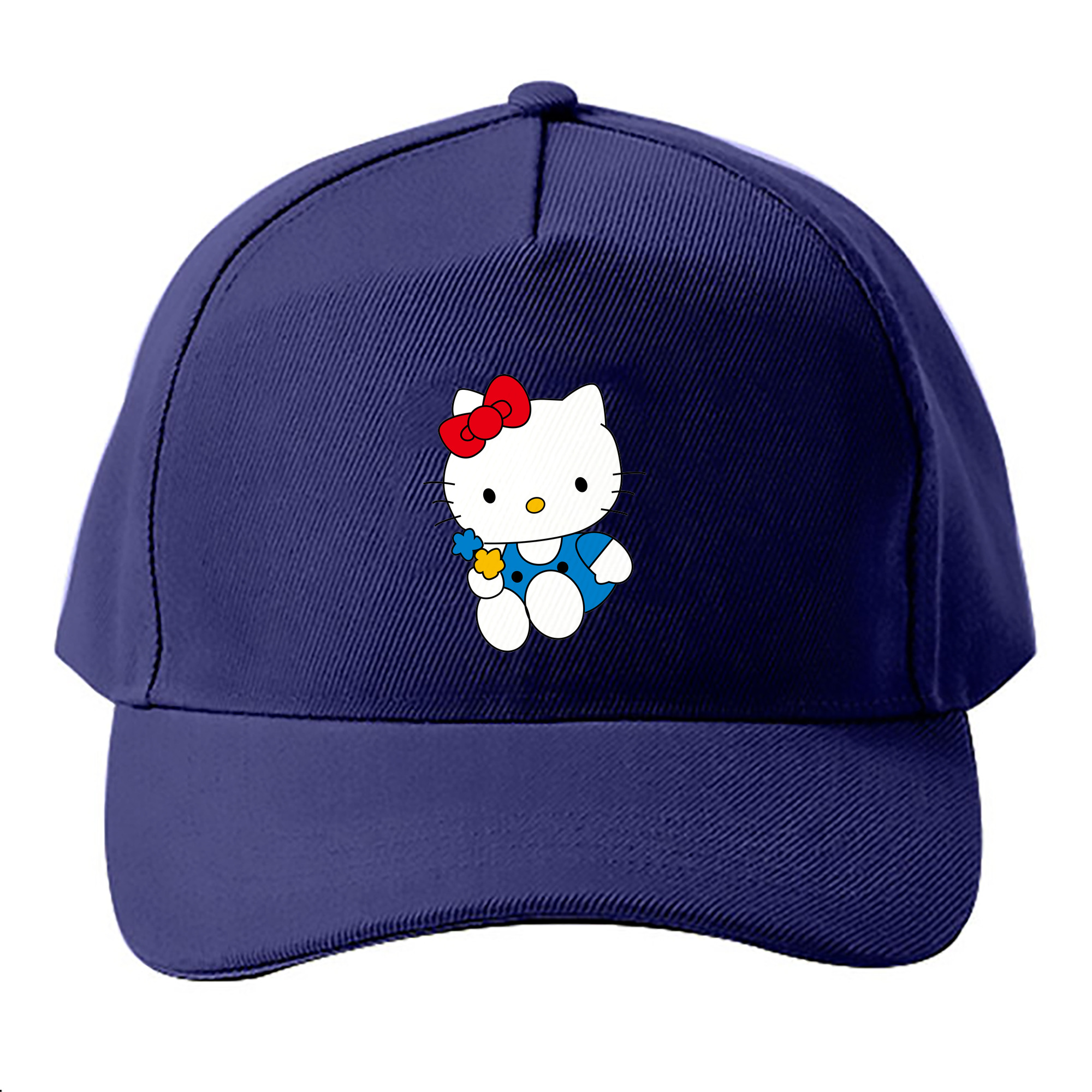（画像用） Hello Kitty ハローキティ ベースボールキャップ 綿100％ 男女兼用 帽子 スポーツ