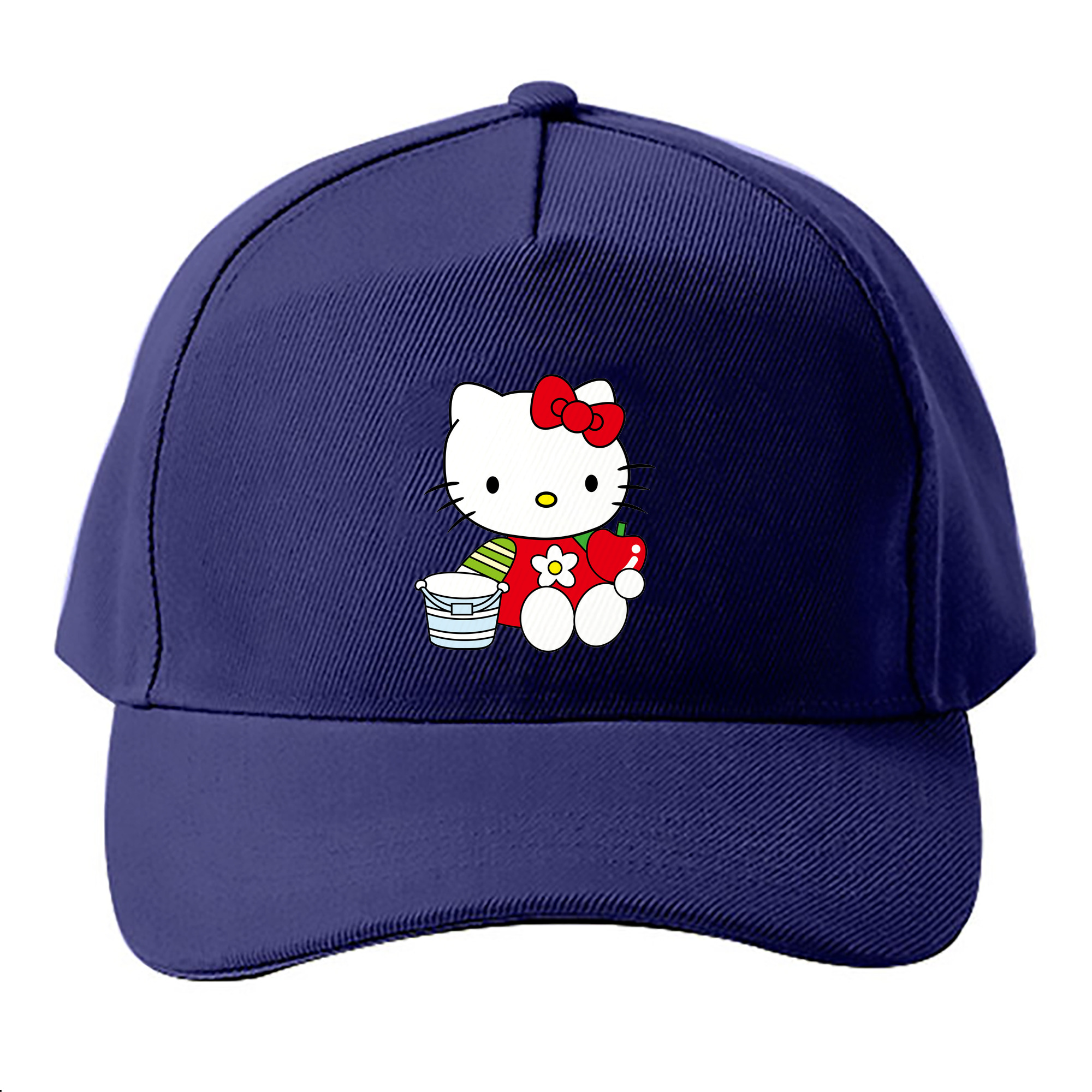 （画像用） Hello Kitty ハローキティ ベースボールキャップ 綿100％ 男女兼用 帽子 スポーツ