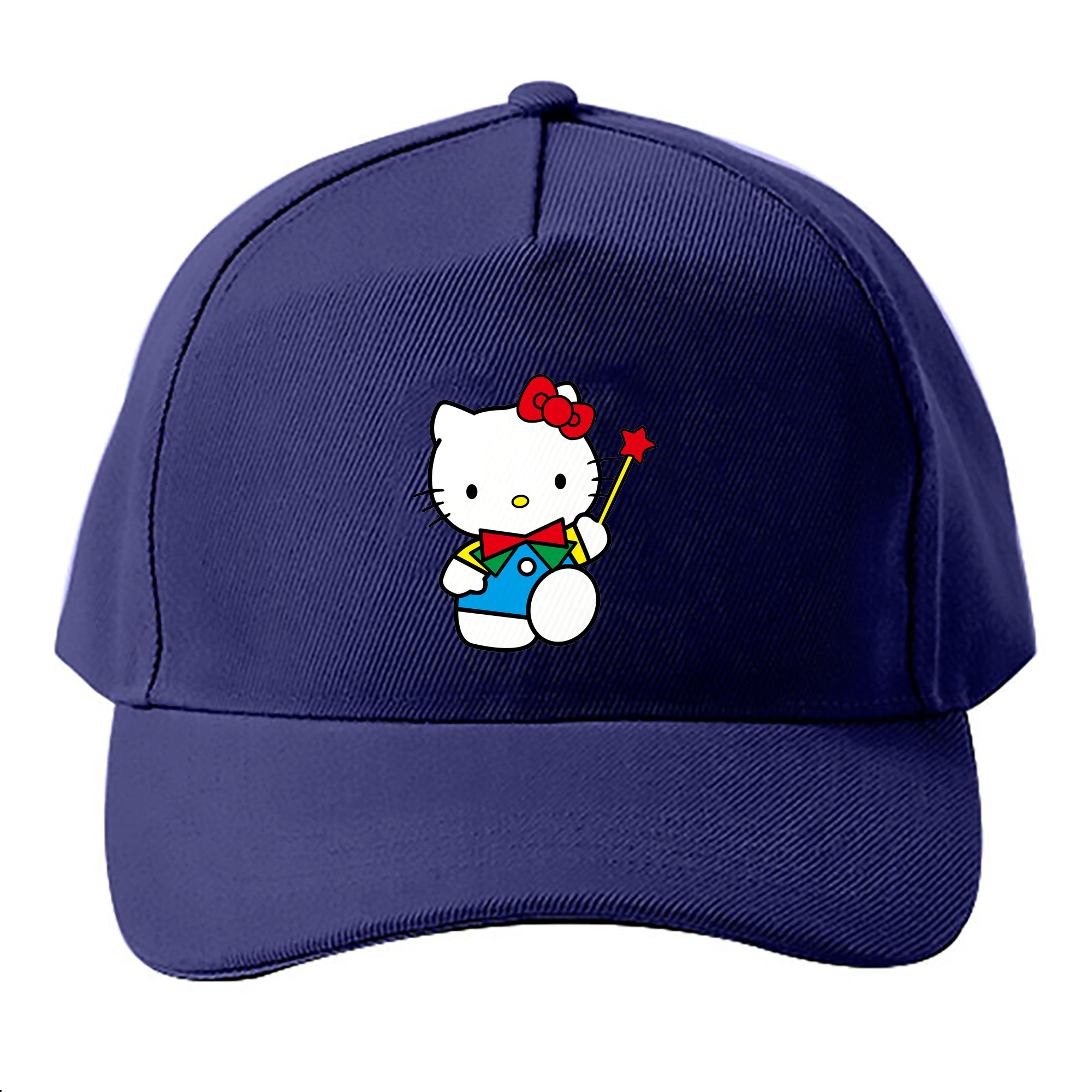 （画像用） Hello Kitty ハローキティ ベースボールキャップ 綿100％ 男女兼用 帽子 スポーツ