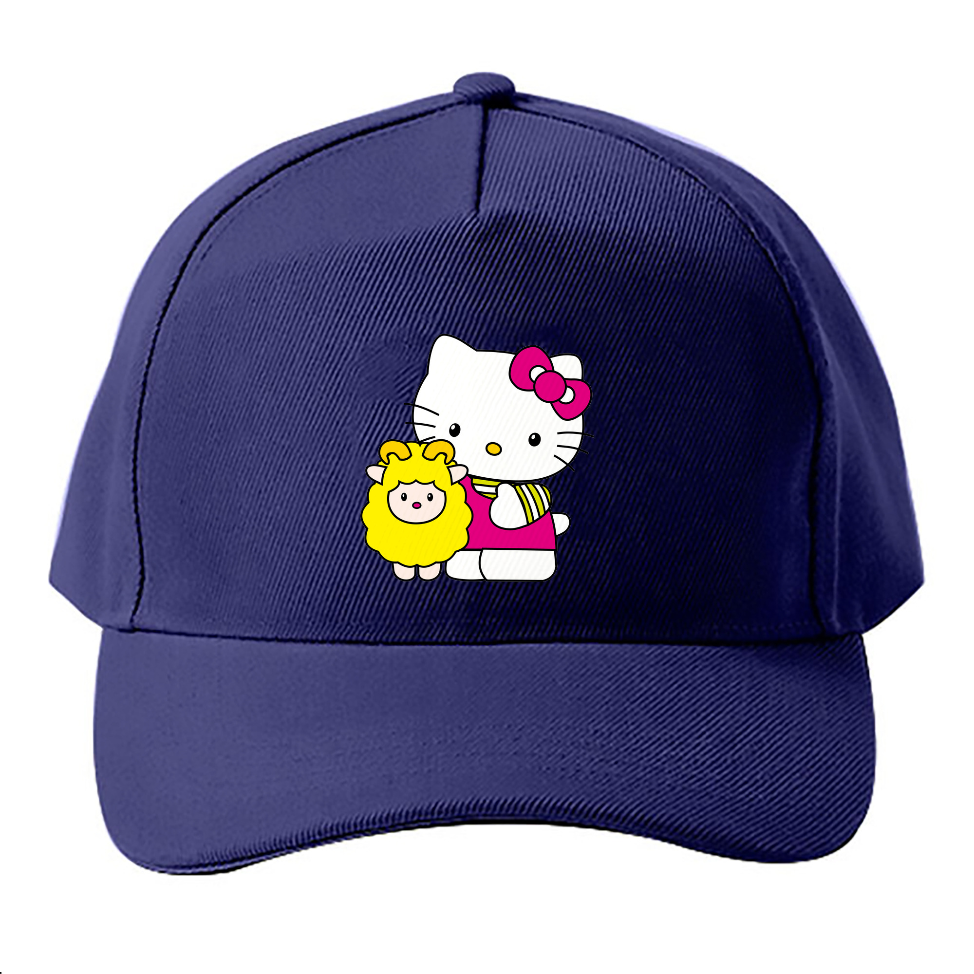 （画像用） Hello Kitty ハローキティ ベースボールキャップ 綿100％ 男女兼用 帽子 スポーツ