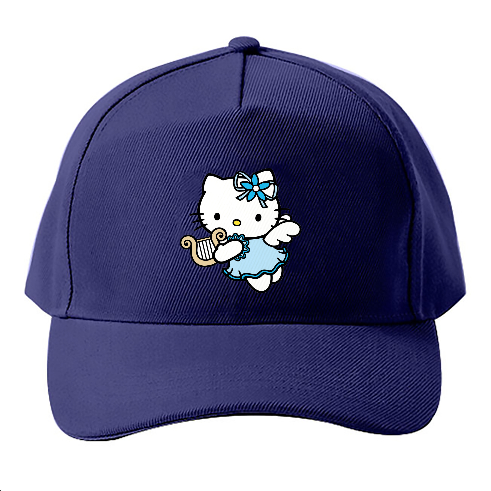 （画像用） Hello Kitty ハローキティ ベースボールキャップ 綿100％ 男女兼用 帽子 スポーツ
