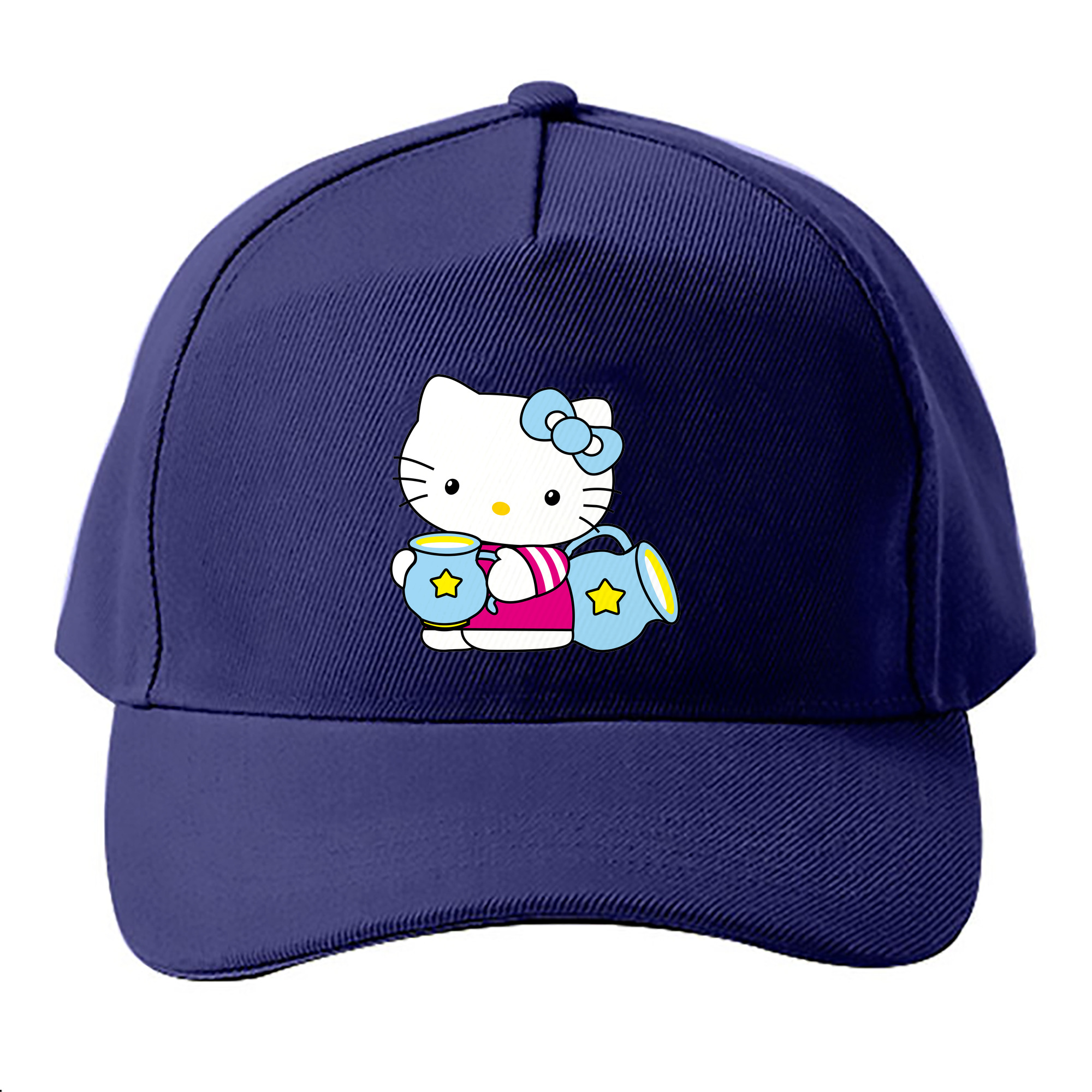 （画像用） Hello Kitty ハローキティ ベースボールキャップ 綿100％ 男女兼用 帽子 スポーツ