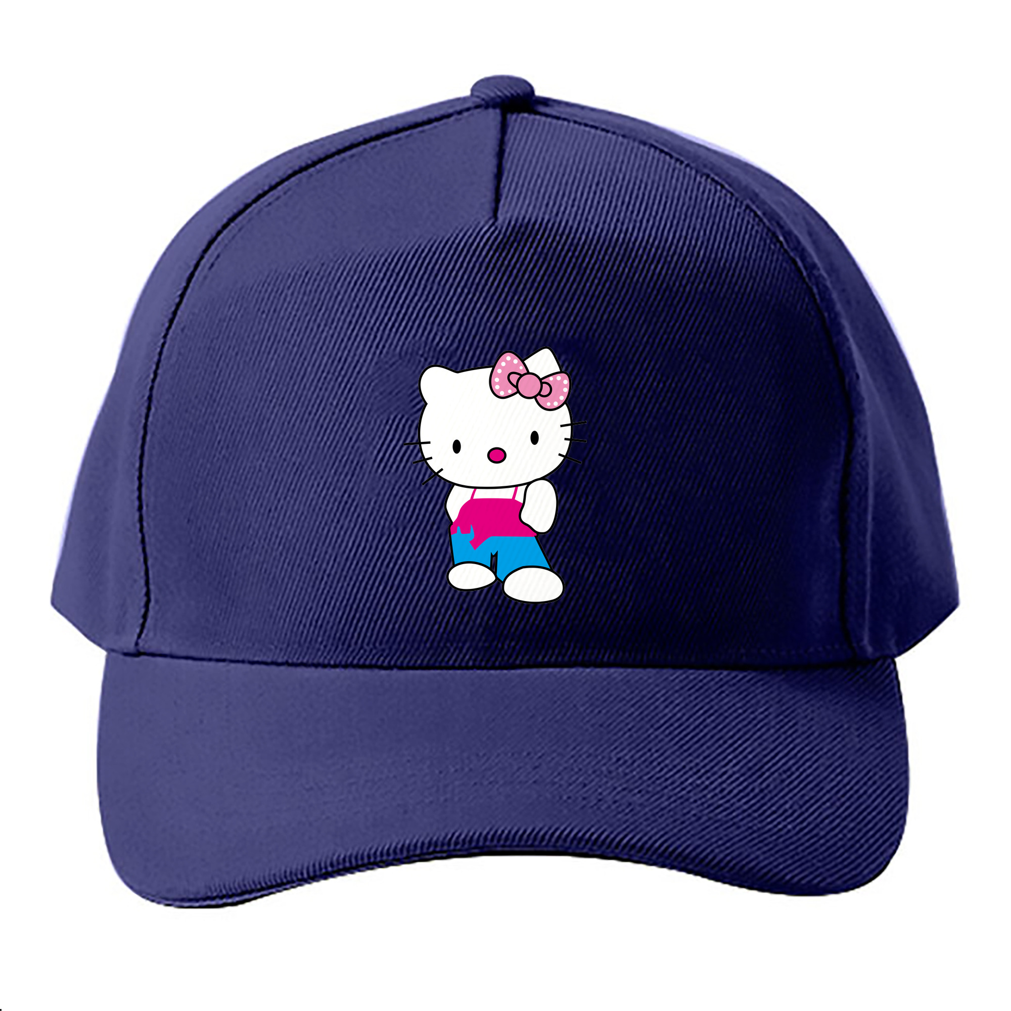 （画像用） Hello Kitty ハローキティ ベースボールキャップ 綿100％ 男女兼用 帽子 スポーツ