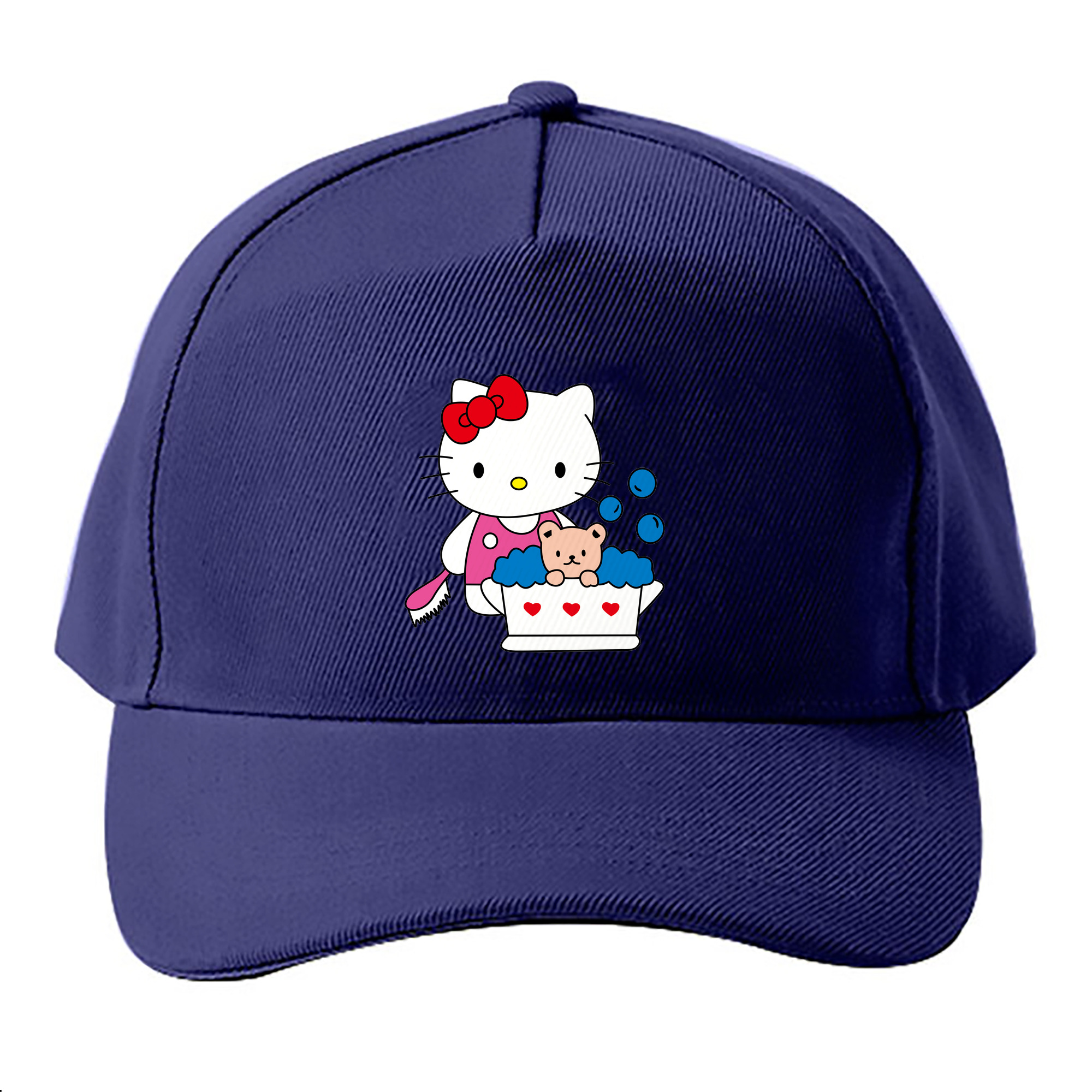 （画像用） Hello Kitty ハローキティ ベースボールキャップ 綿100％ 男女兼用 帽子 スポーツ