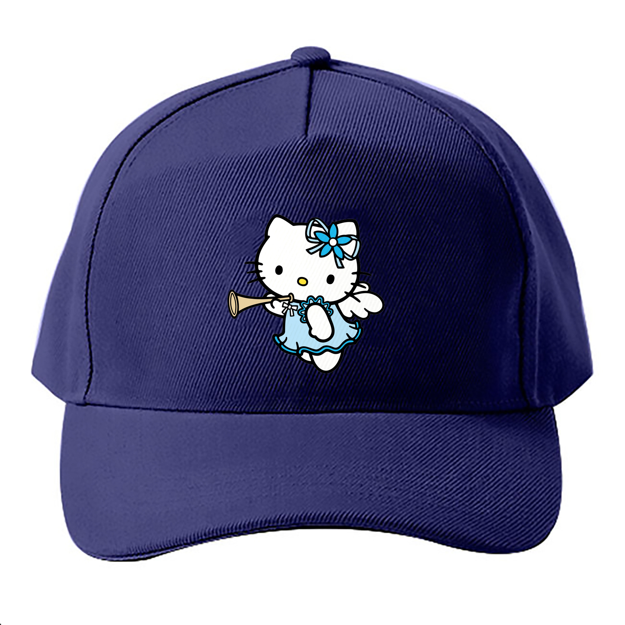（画像用） Hello Kitty ハローキティ ベースボールキャップ 綿100％ 男女兼用 帽子 スポーツ