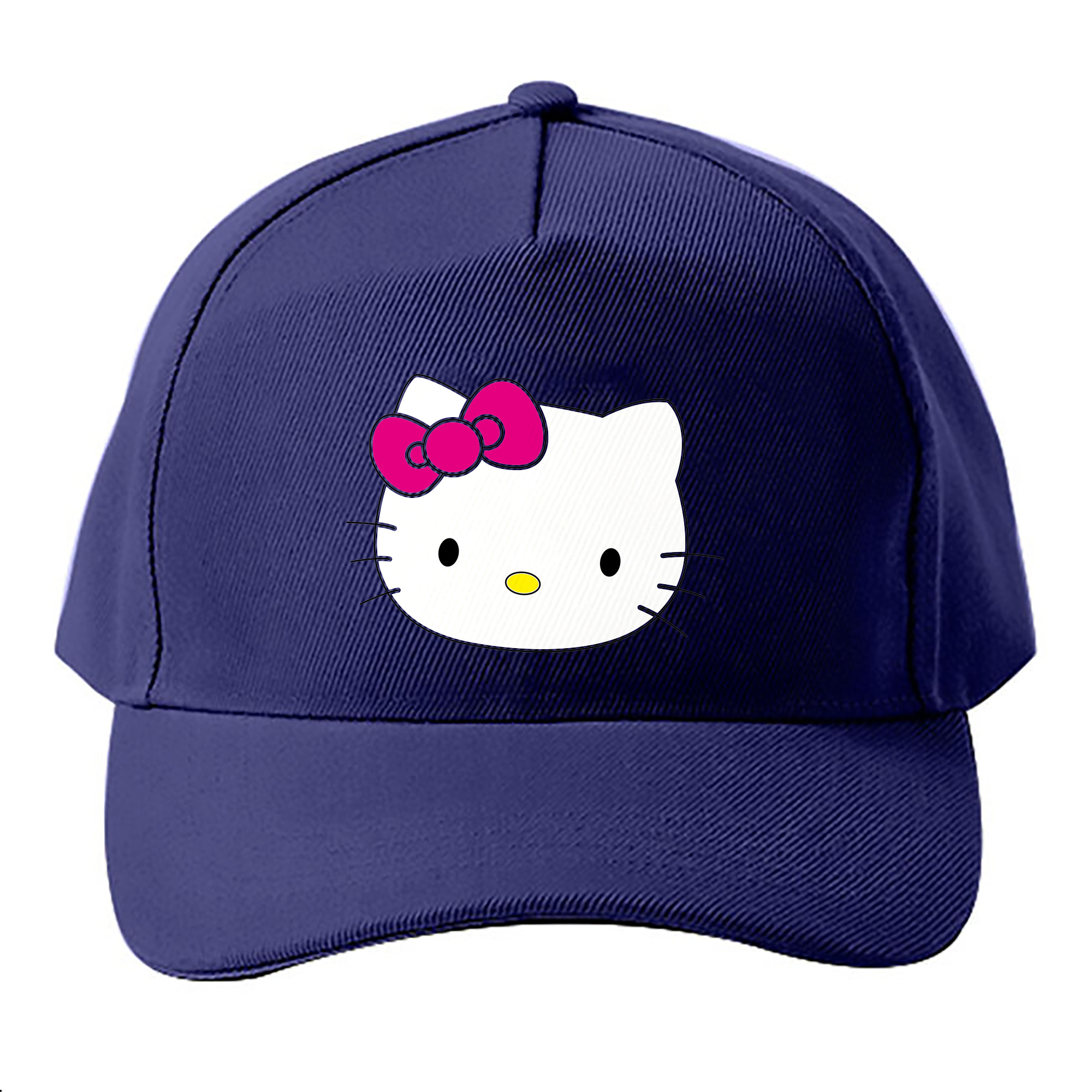 （画像用） Hello Kitty ハローキティ ベースボールキャップ 綿100％ 男女兼用 帽子 スポーツ