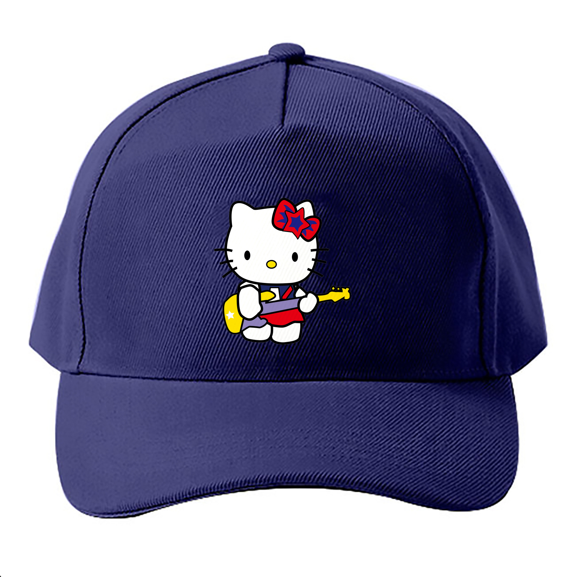 （画像用） Hello Kitty ハローキティ ベースボールキャップ 綿100％ 男女兼用 帽子 スポーツ