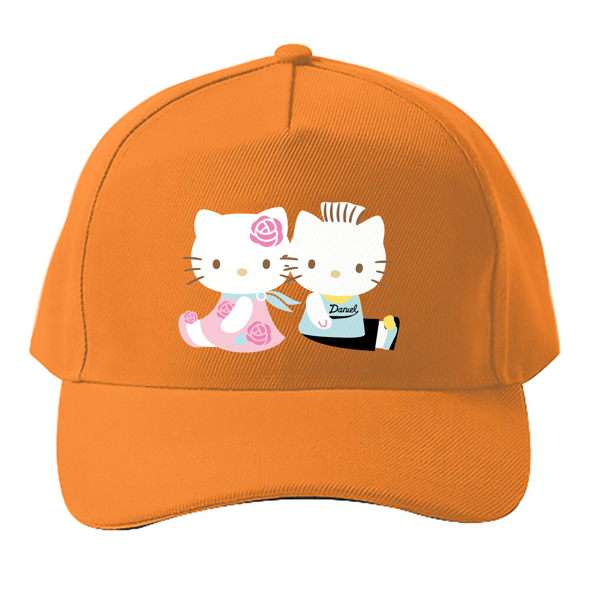 （画像用） Hello Kitty ハローキティ ベースボールキャップ 綿100％ 男女兼用 帽子 スポーツ