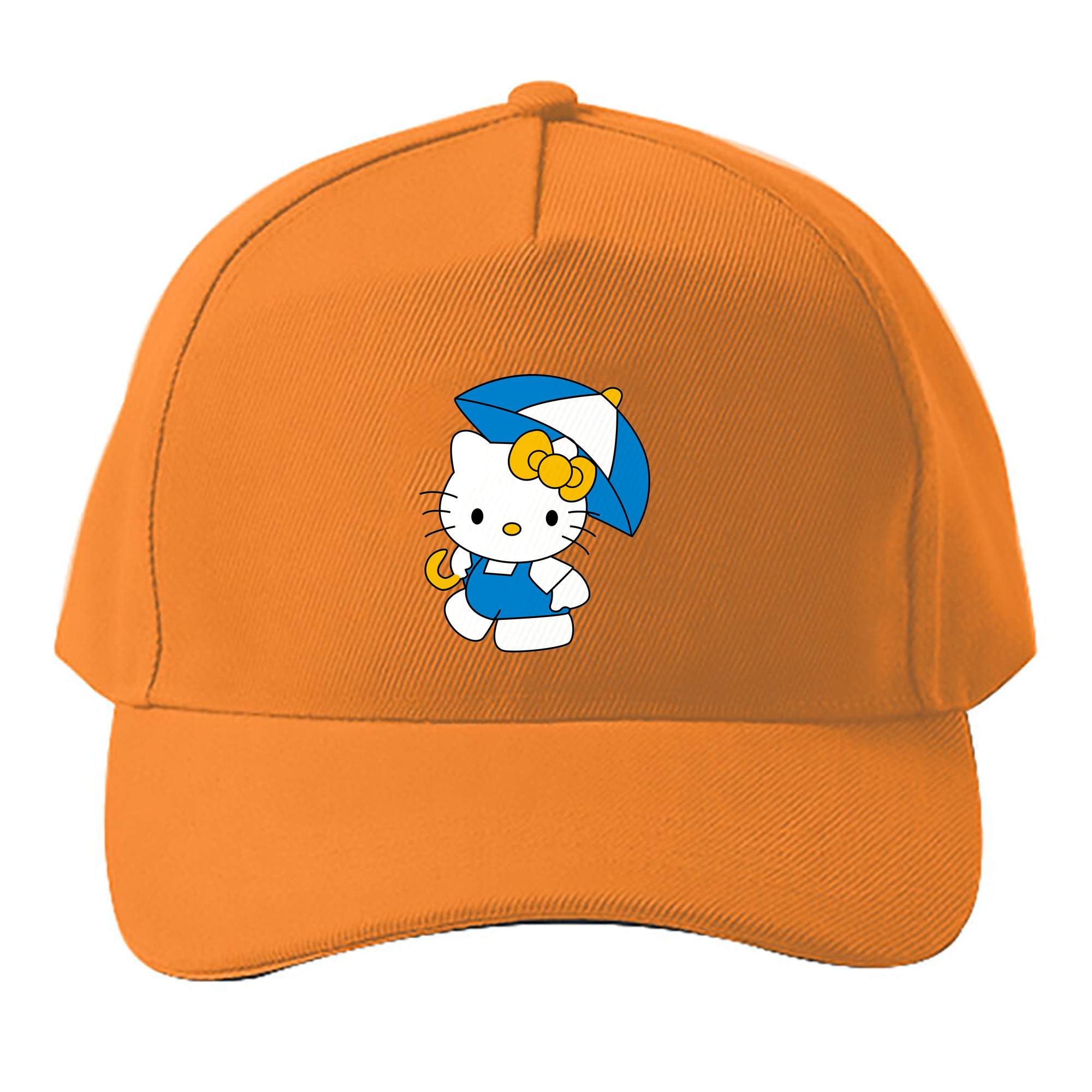 （画像用） Hello Kitty ハローキティ ベースボールキャップ 綿100％ 男女兼用 帽子 スポーツ