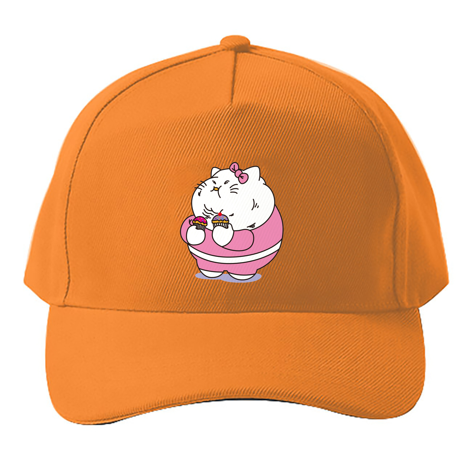 （画像用） Hello Kitty ハローキティ ベースボールキャップ 綿100％ 男女兼用 帽子 スポーツ