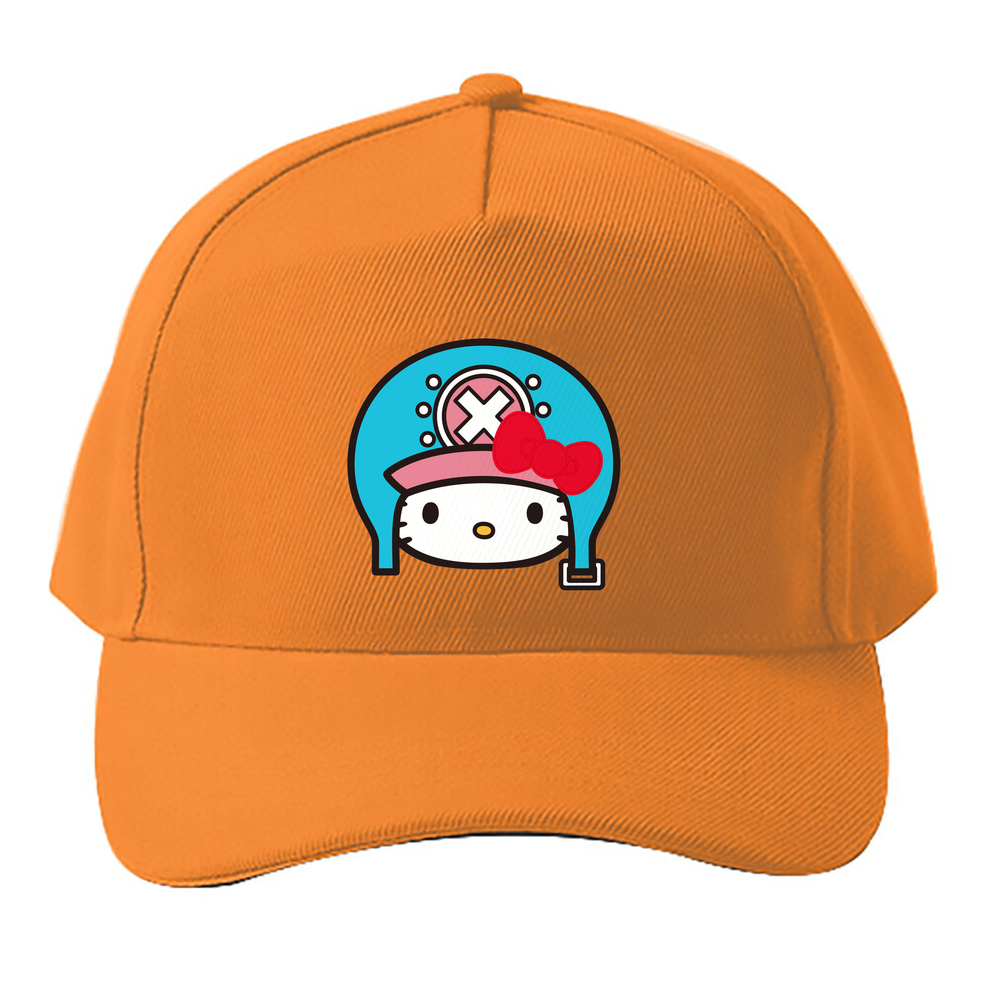 （画像用） Hello Kitty ハローキティ ベースボールキャップ 綿100％ 男女兼用 帽子 スポーツ