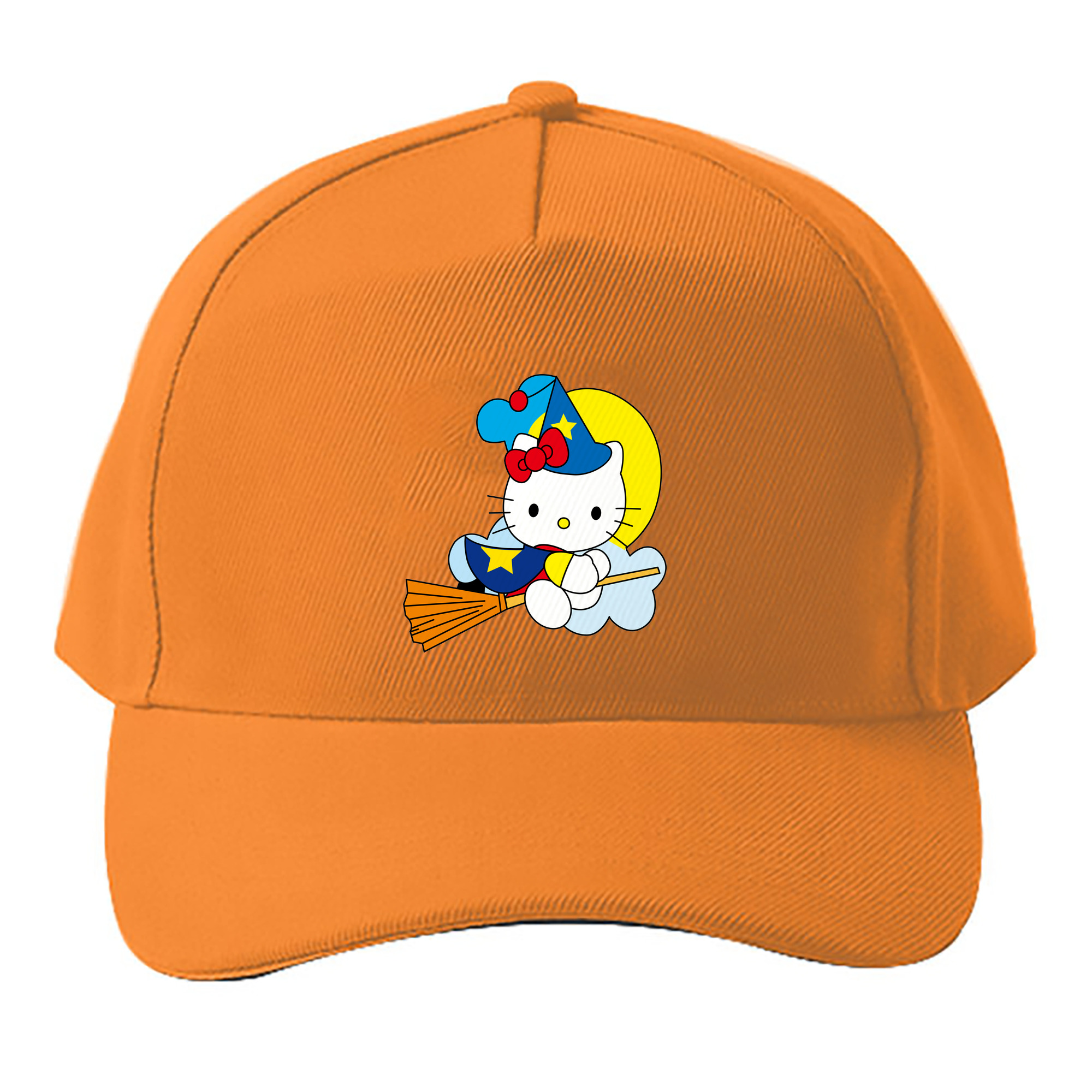 （画像用） Hello Kitty ハローキティ ベースボールキャップ 綿100％ 男女兼用 帽子 スポーツ