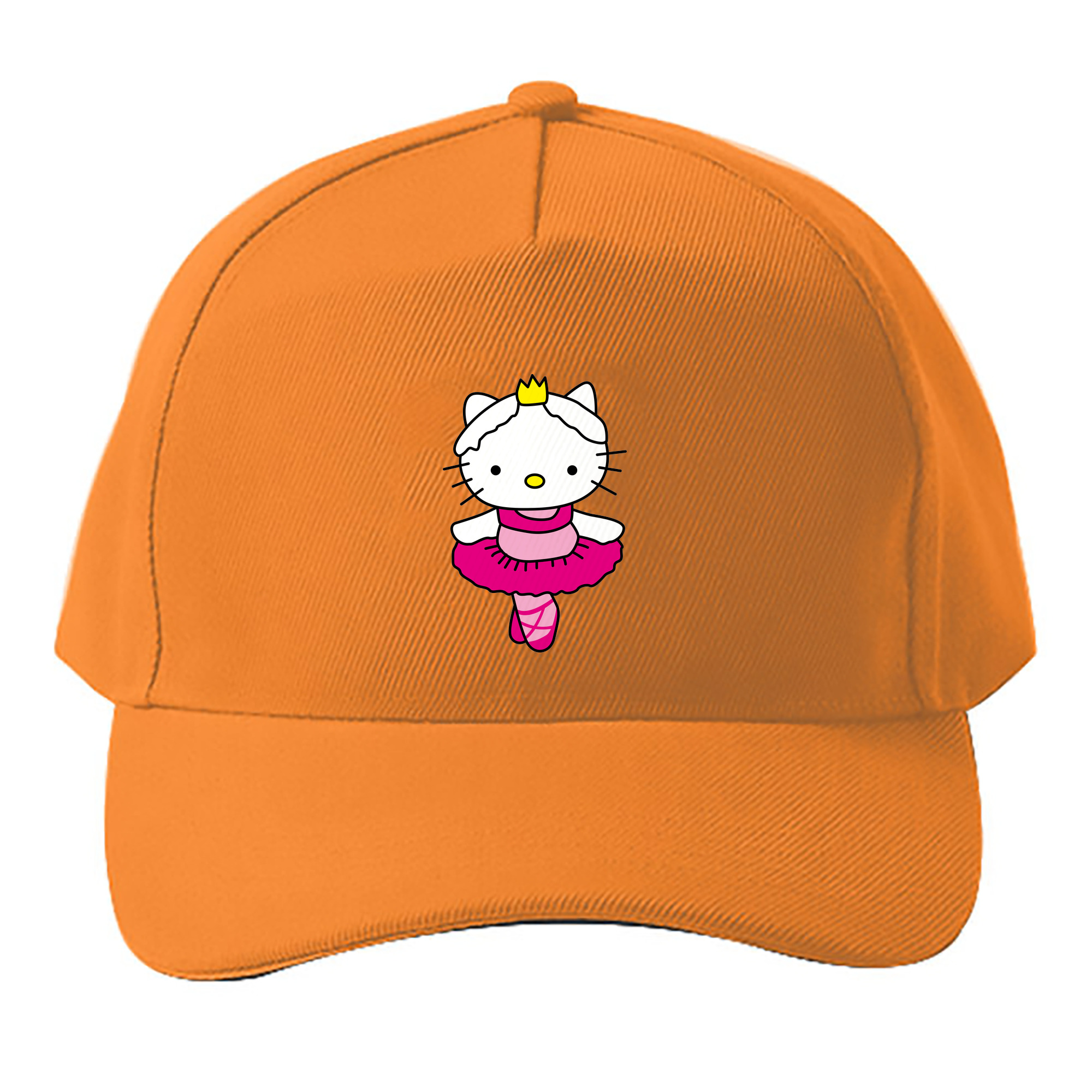 （画像用） Hello Kitty ハローキティ ベースボールキャップ 綿100％ 男女兼用 帽子 スポーツ