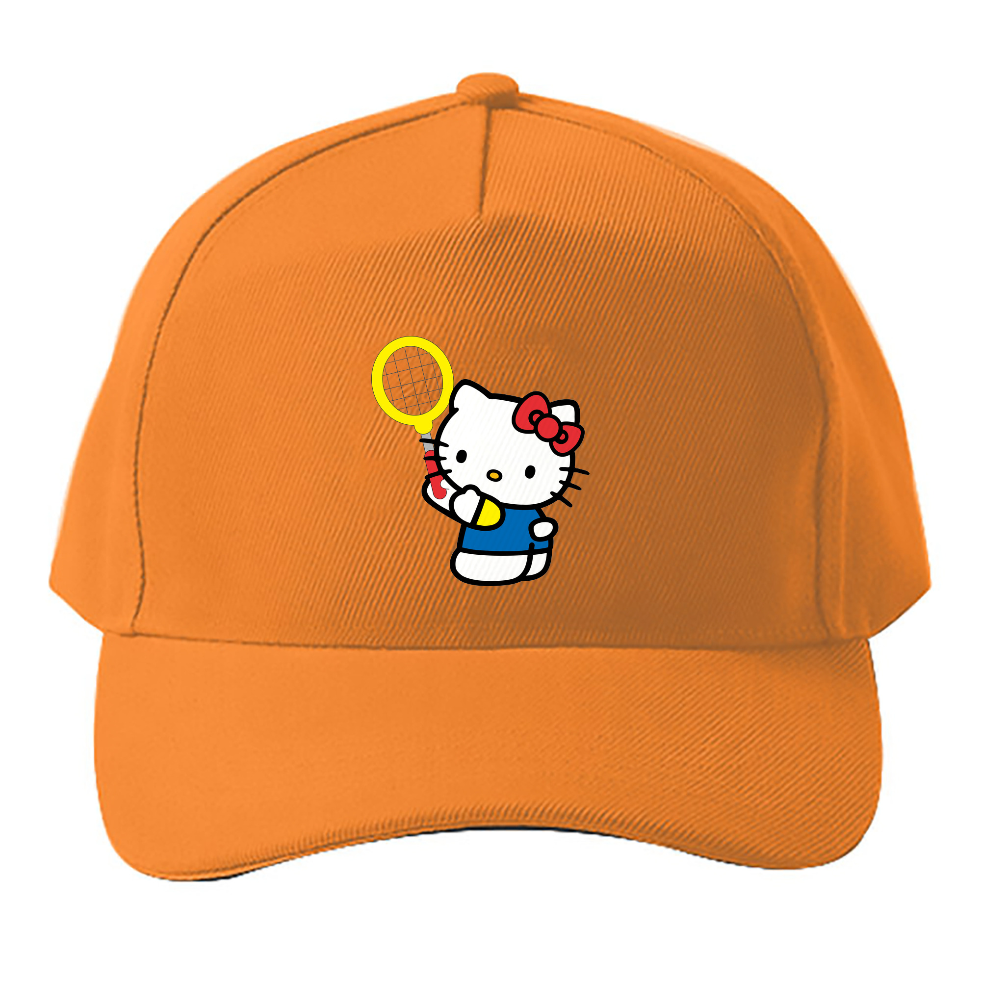 （画像用） Hello Kitty ハローキティ ベースボールキャップ 綿100％ 男女兼用 帽子 スポーツ