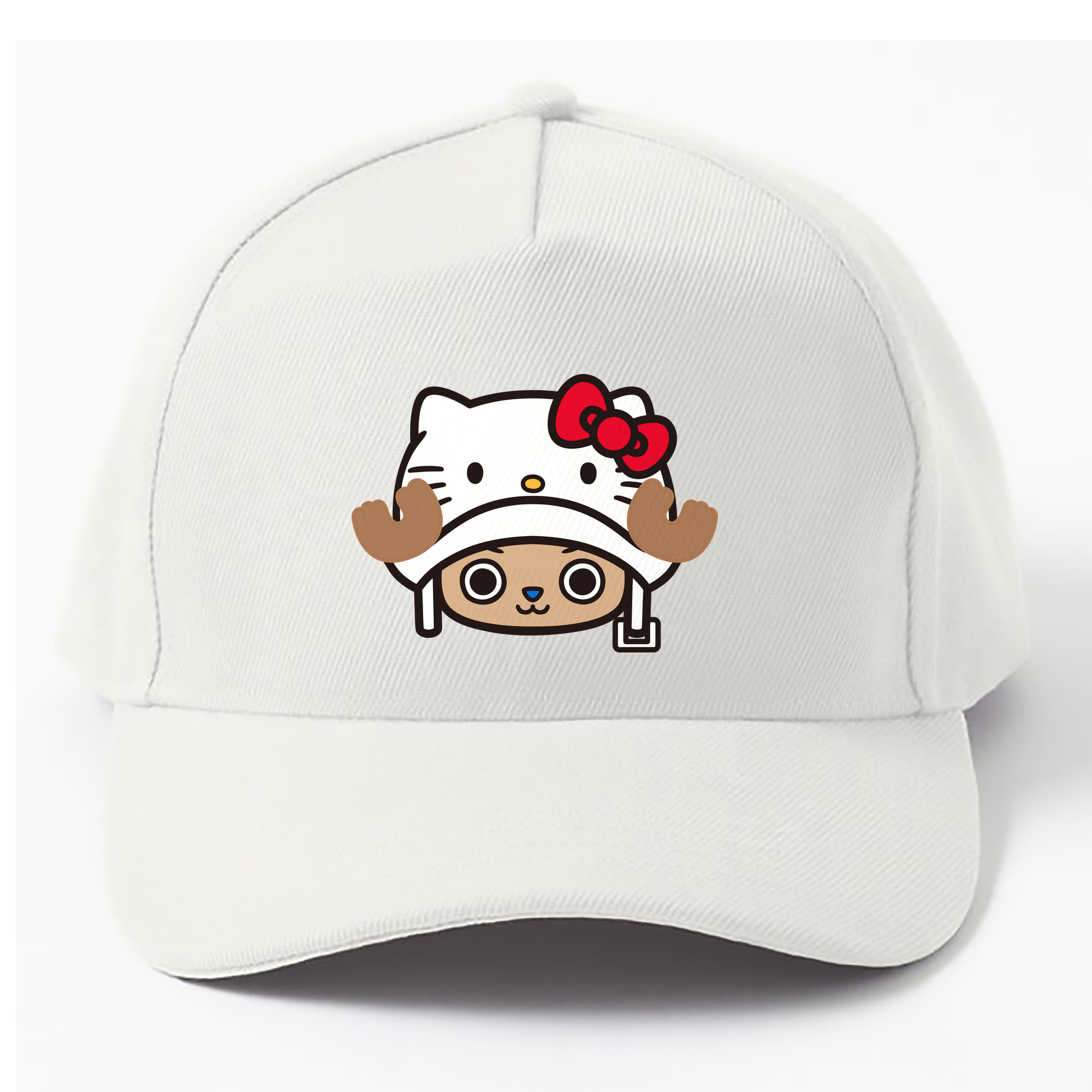 （画像用） Hello Kitty ハローキティ ベースボールキャップ 綿100％ 男女兼用 帽子 スポーツ