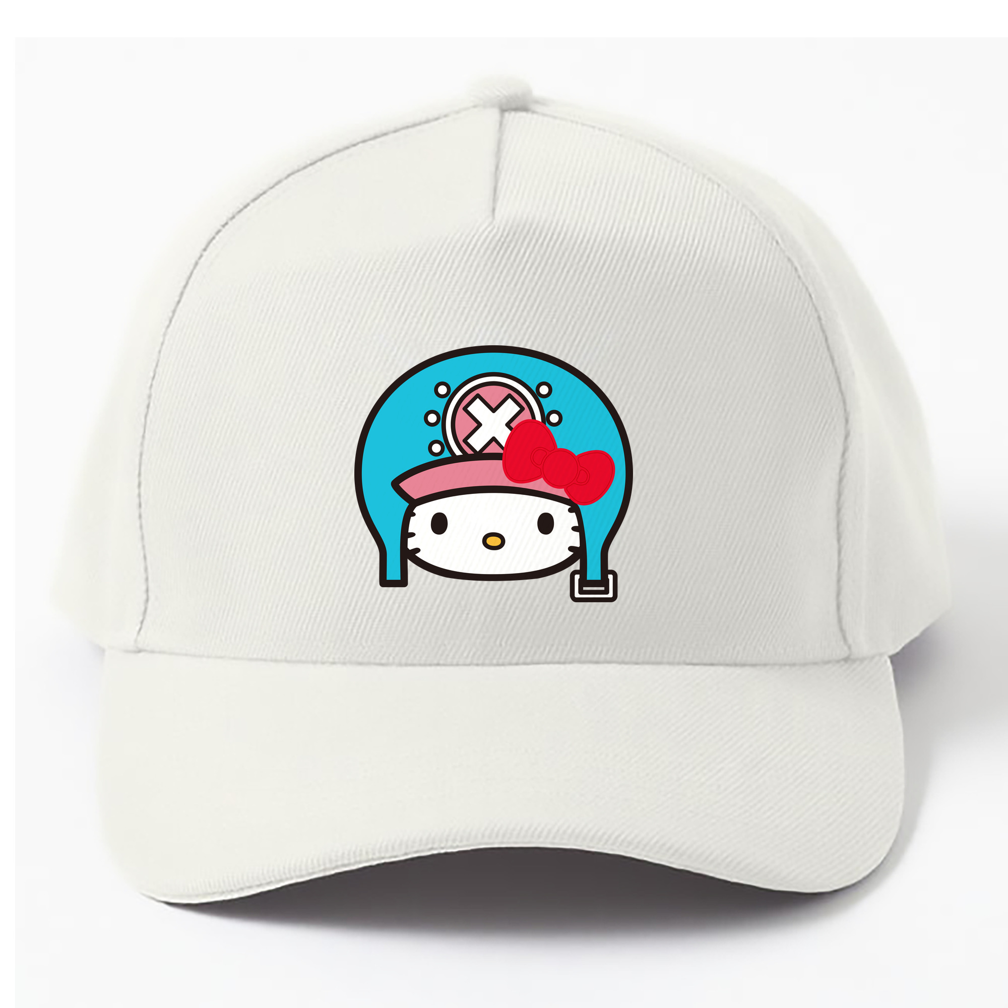 （画像用） Hello Kitty ハローキティ ベースボールキャップ 綿100％ 男女兼用 帽子 スポーツ