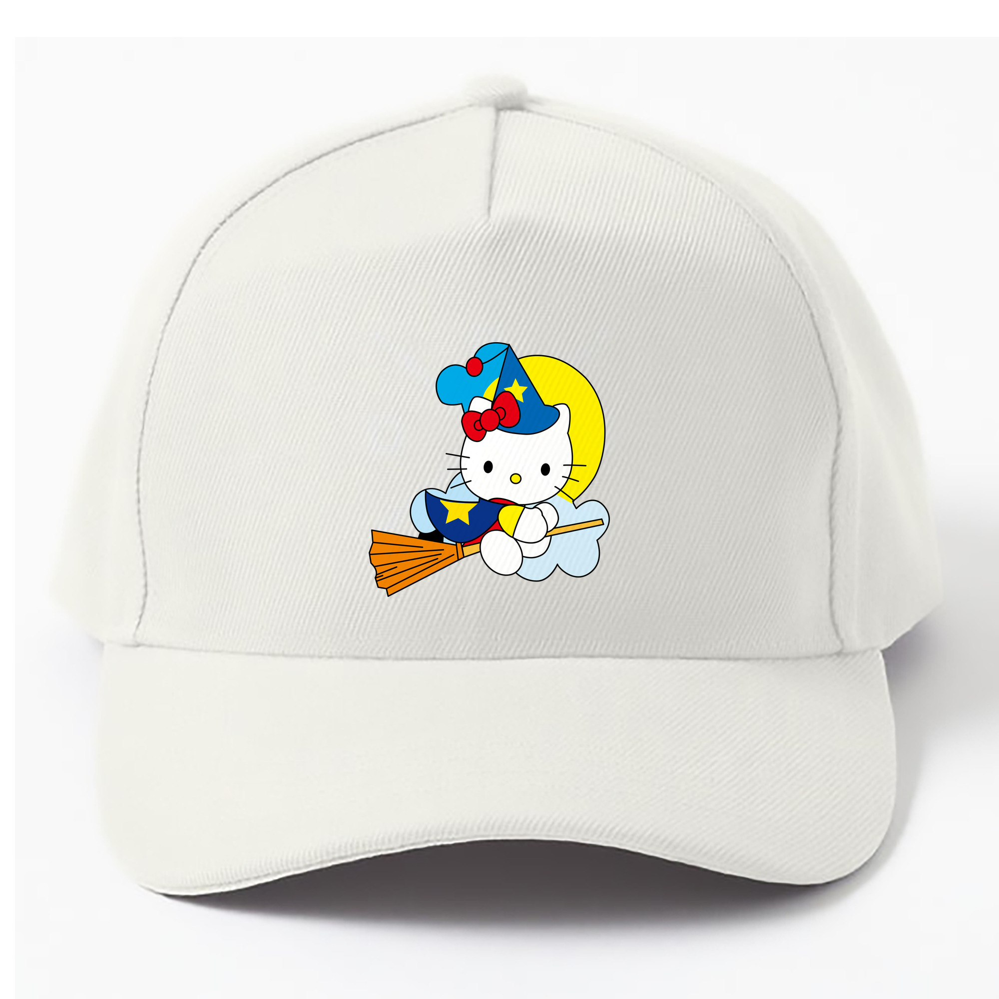 （画像用） Hello Kitty ハローキティ ベースボールキャップ 綿100％ 男女兼用 帽子 スポーツ