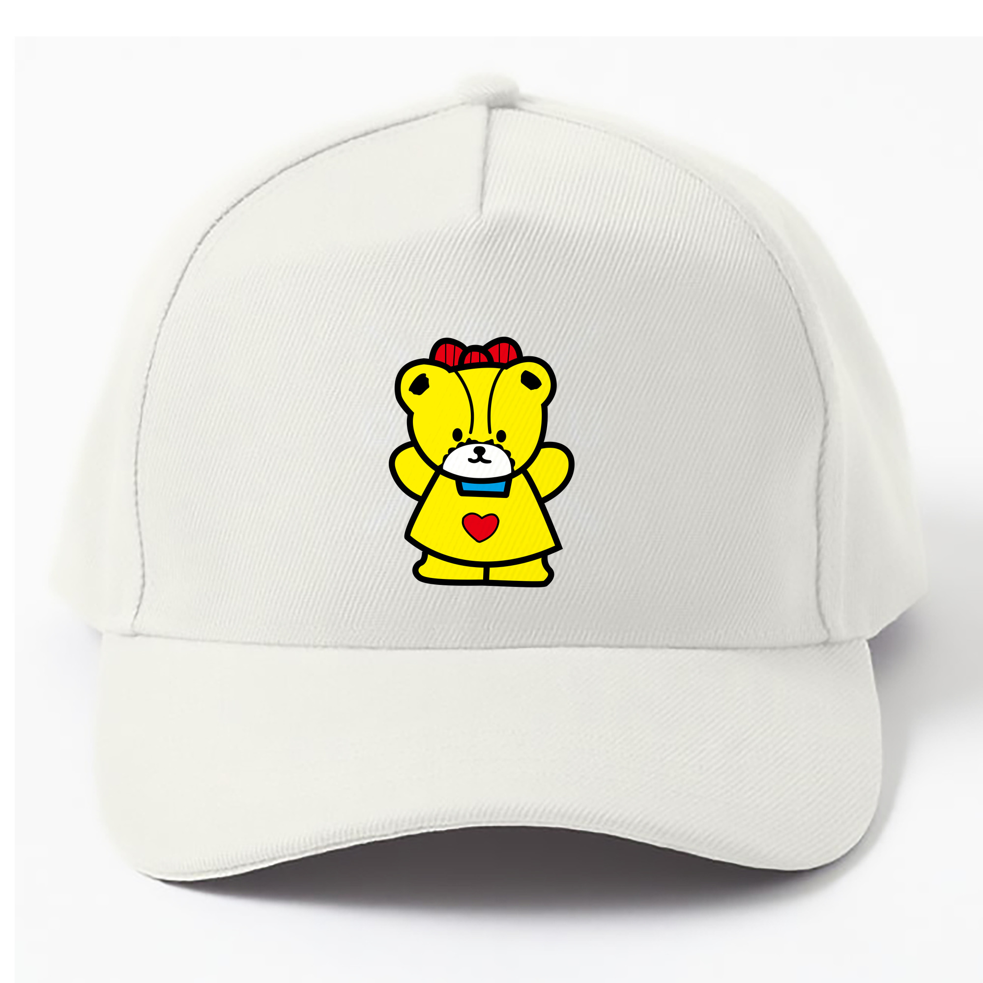 （画像用） Hello Kitty ハローキティ ベースボールキャップ 綿100％ 男女兼用 帽子 スポーツ