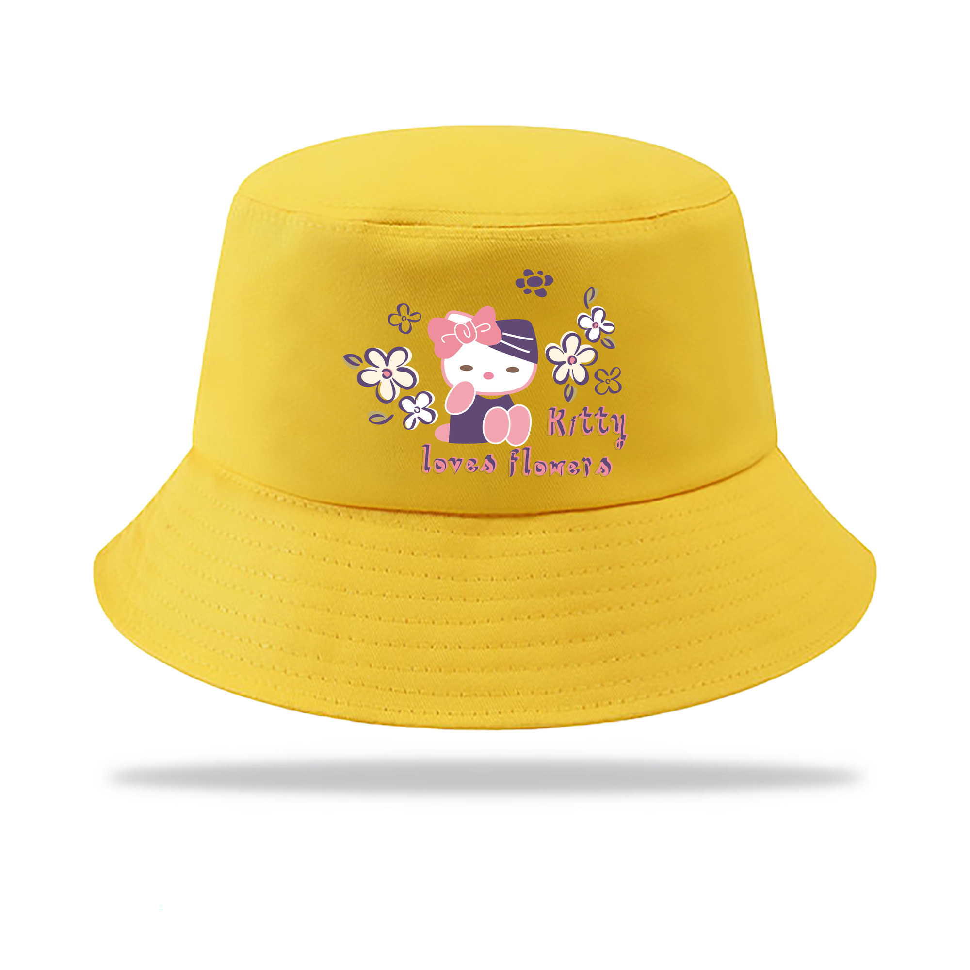 （画像用） Hello Kitty ハローキティ アウトドア日除けバケットハット