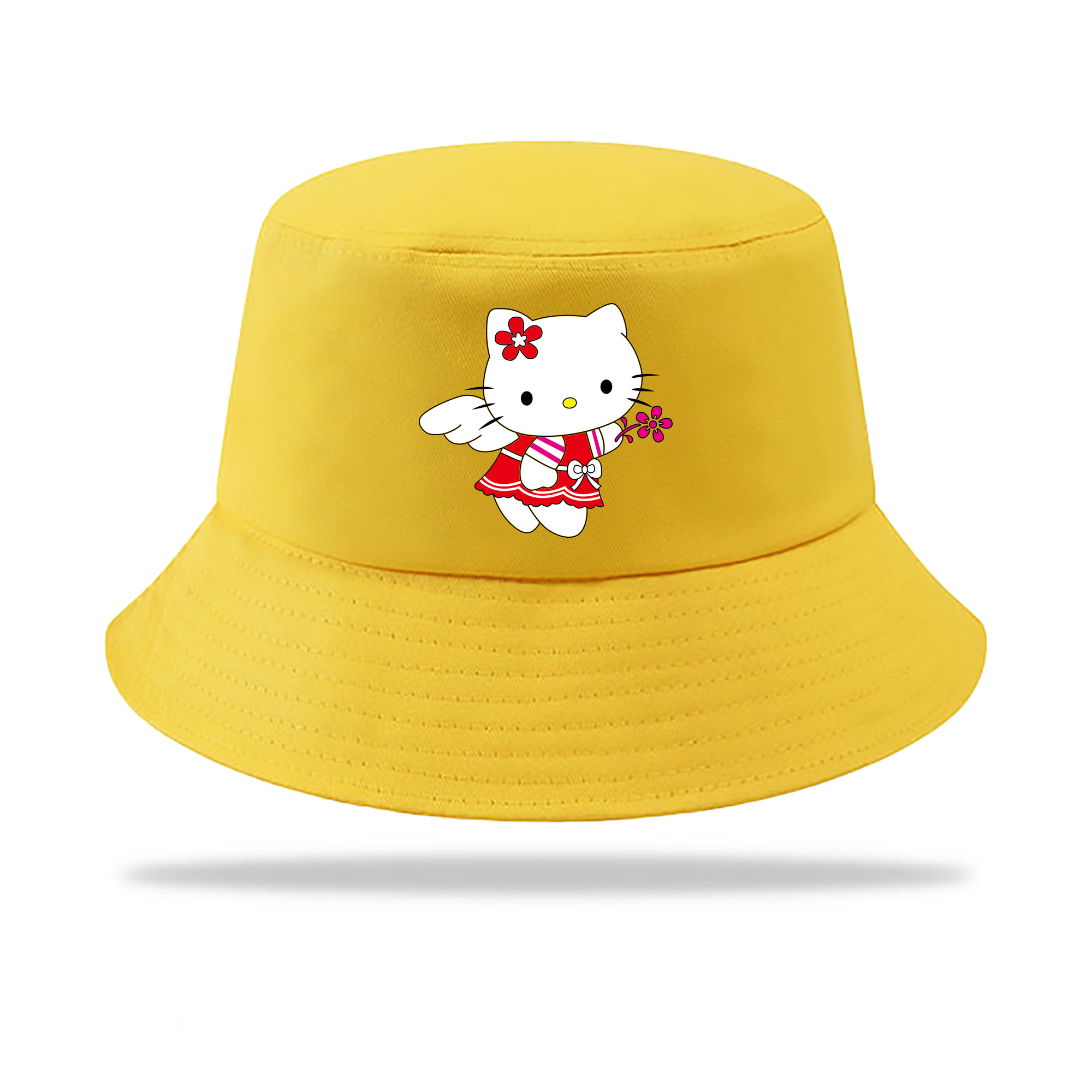 （画像用） Hello Kitty ハローキティ アウトドア日除けバケットハット