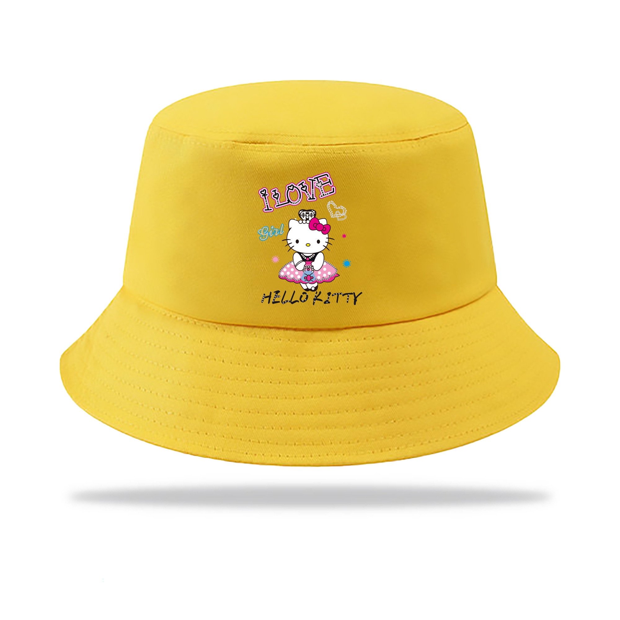 （画像用） Hello Kitty ハローキティ アウトドア日除けバケットハット