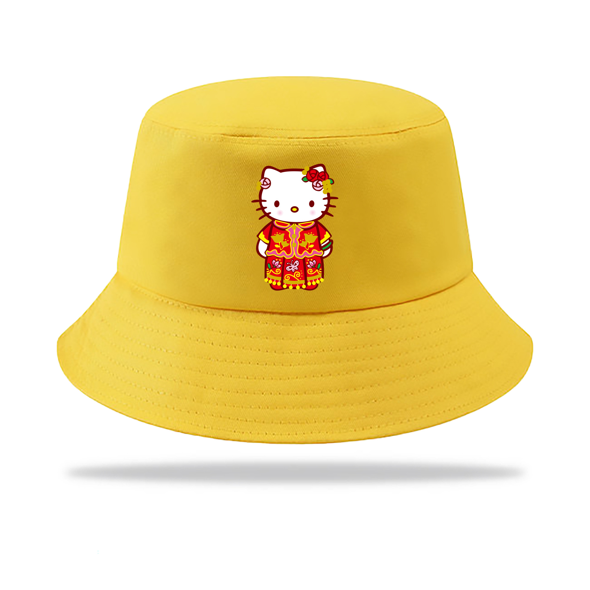 （画像用） Hello Kitty ハローキティ アウトドア日除けバケットハット