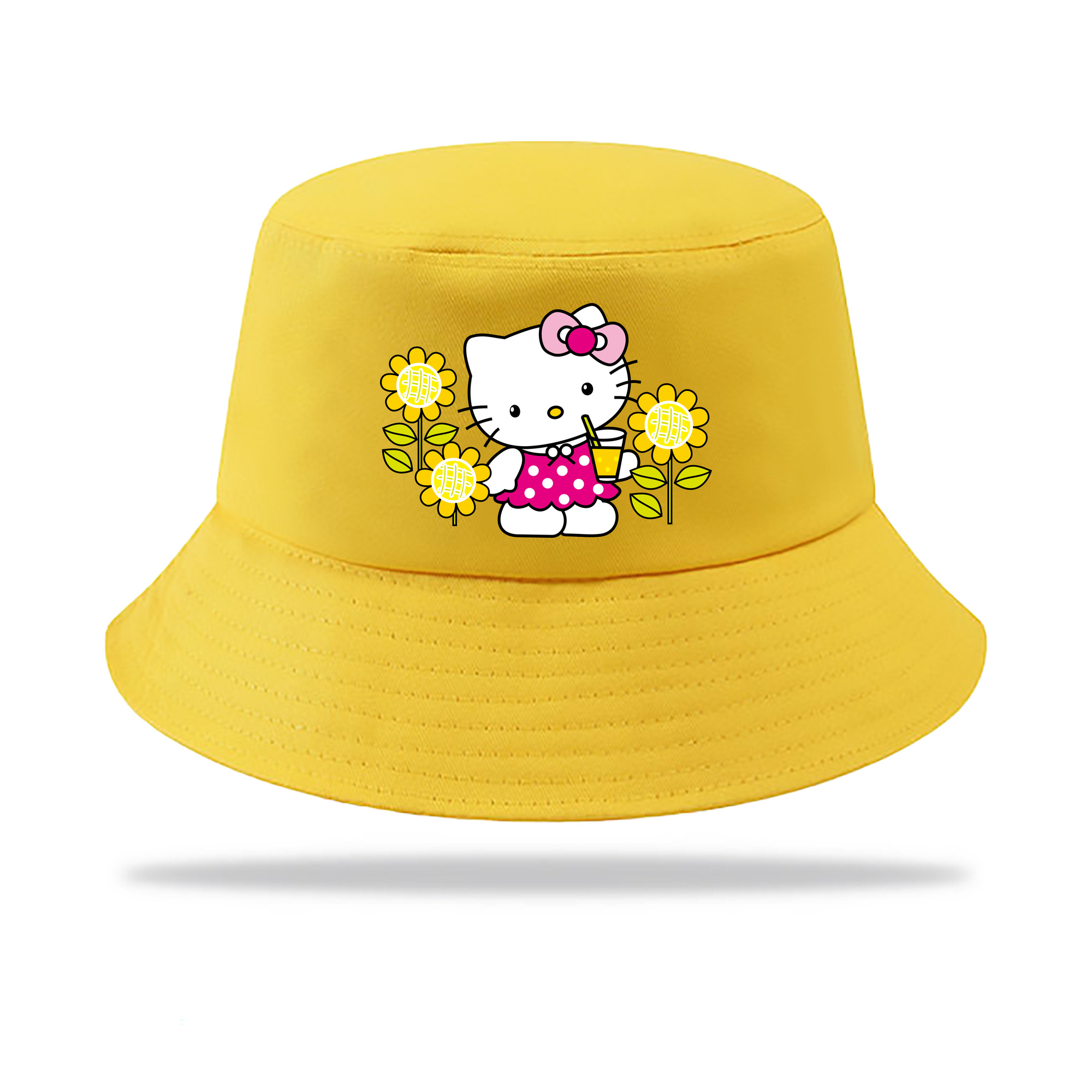 （画像用） Hello Kitty ハローキティ アウトドア日除けバケットハット