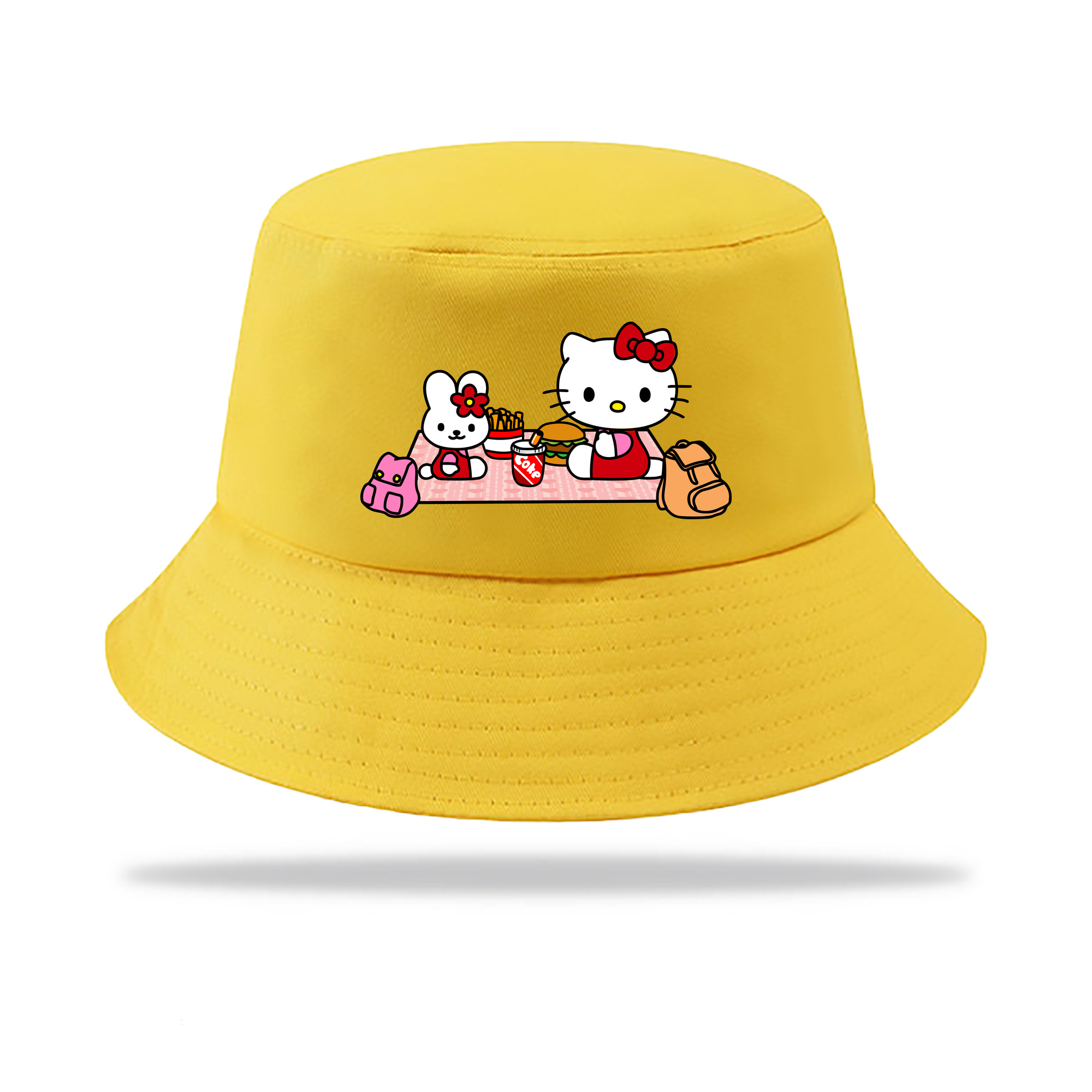 （画像用） Hello Kitty ハローキティ アウトドア日除けバケットハット