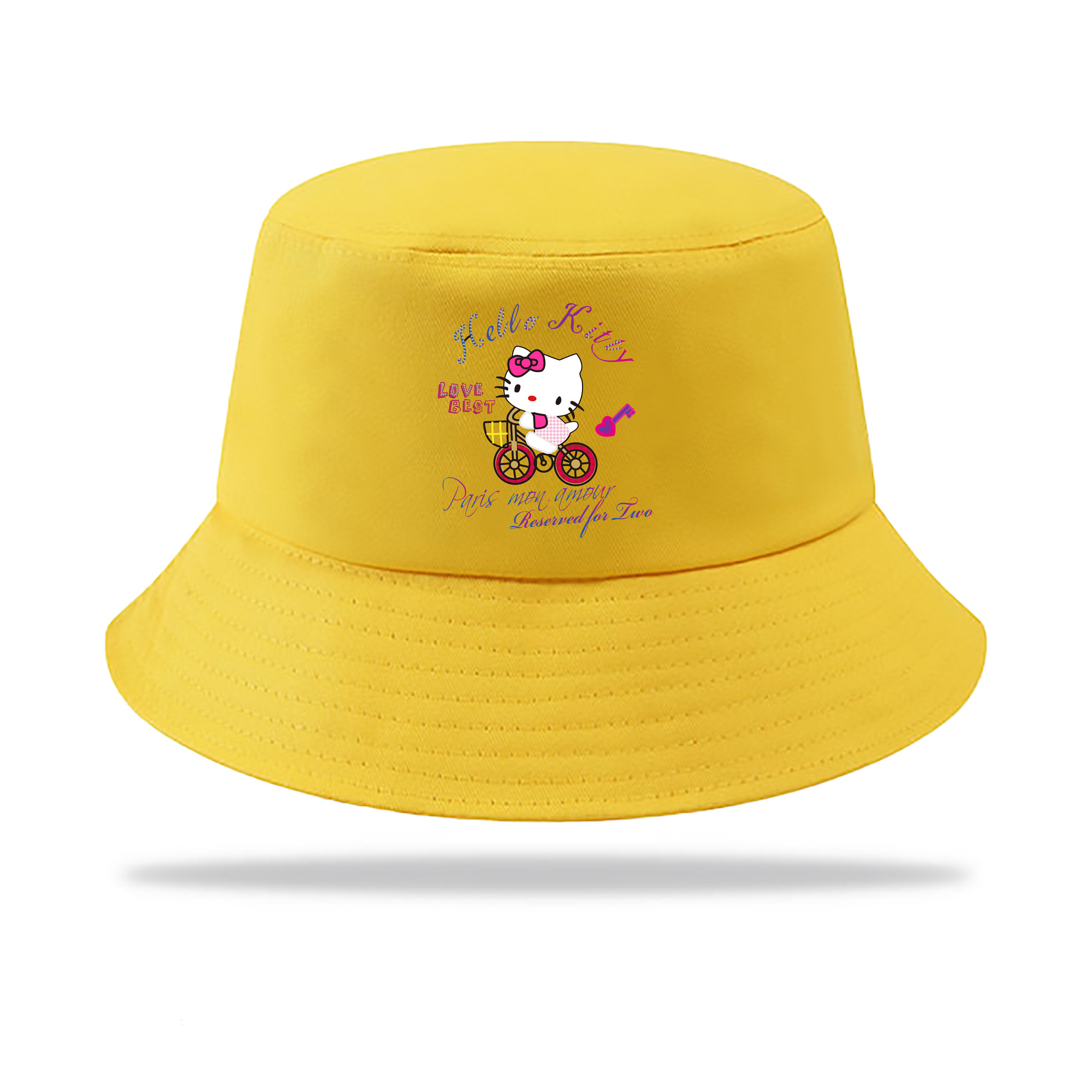 （画像用） Hello Kitty ハローキティ アウトドア日除けバケットハット