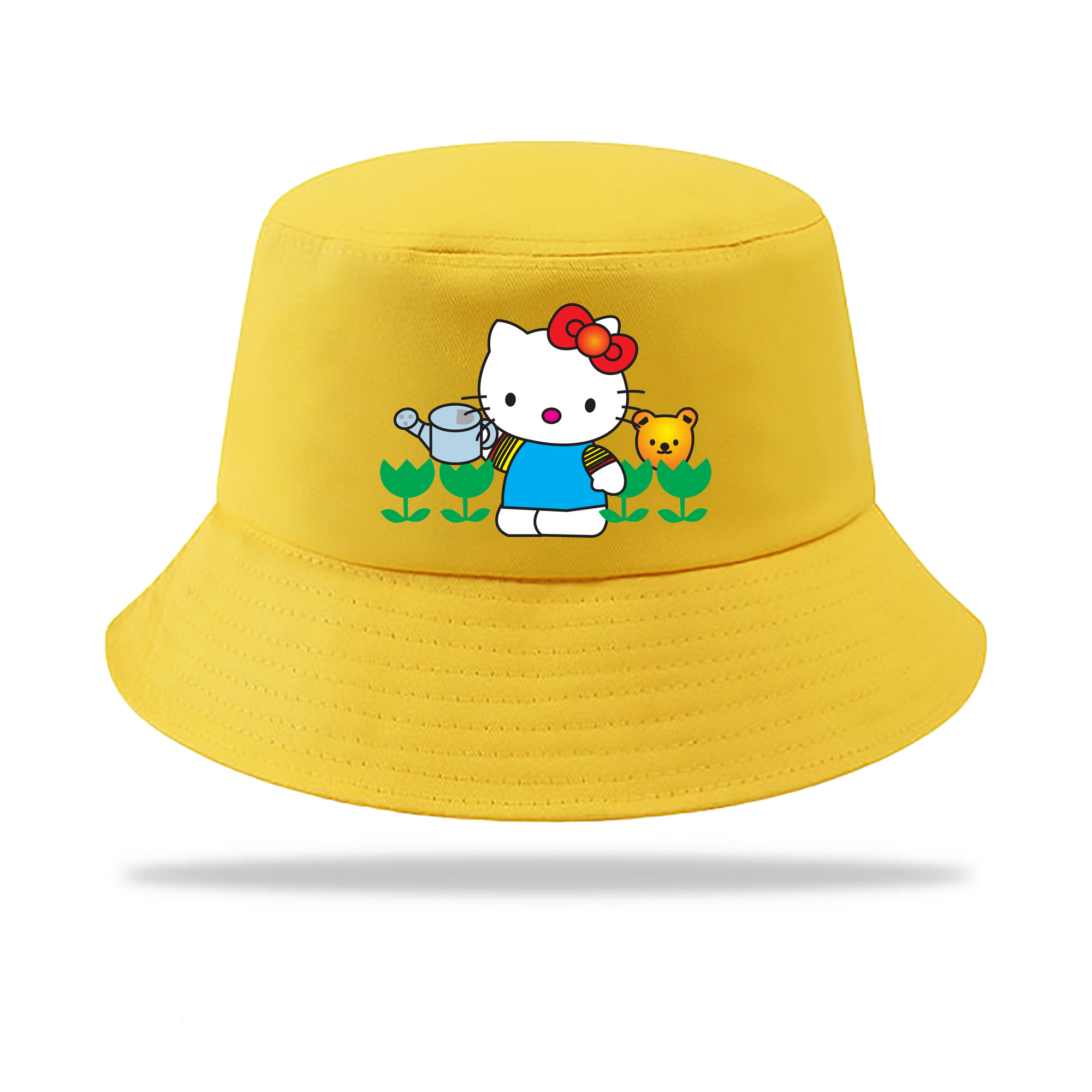 （画像用） Hello Kitty ハローキティ アウトドア日除けバケットハット