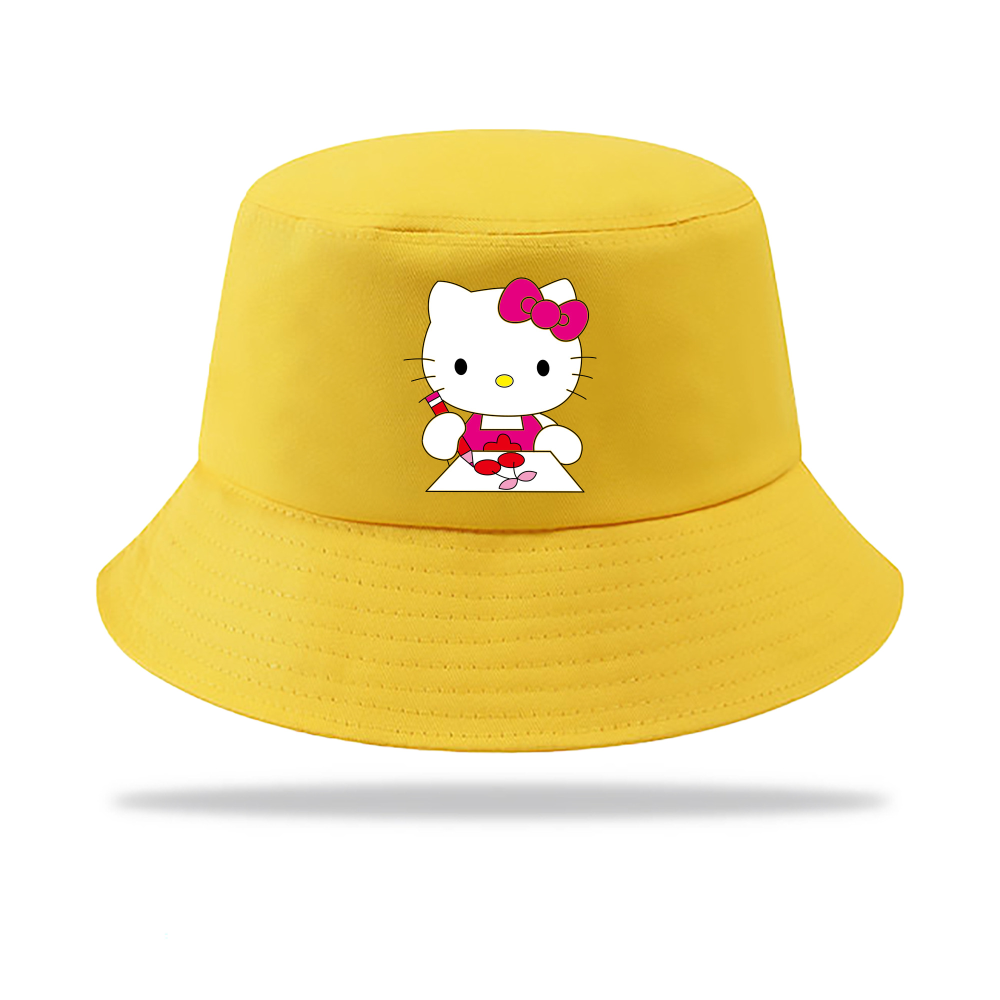 （画像用） Hello Kitty ハローキティ アウトドア日除けバケットハット