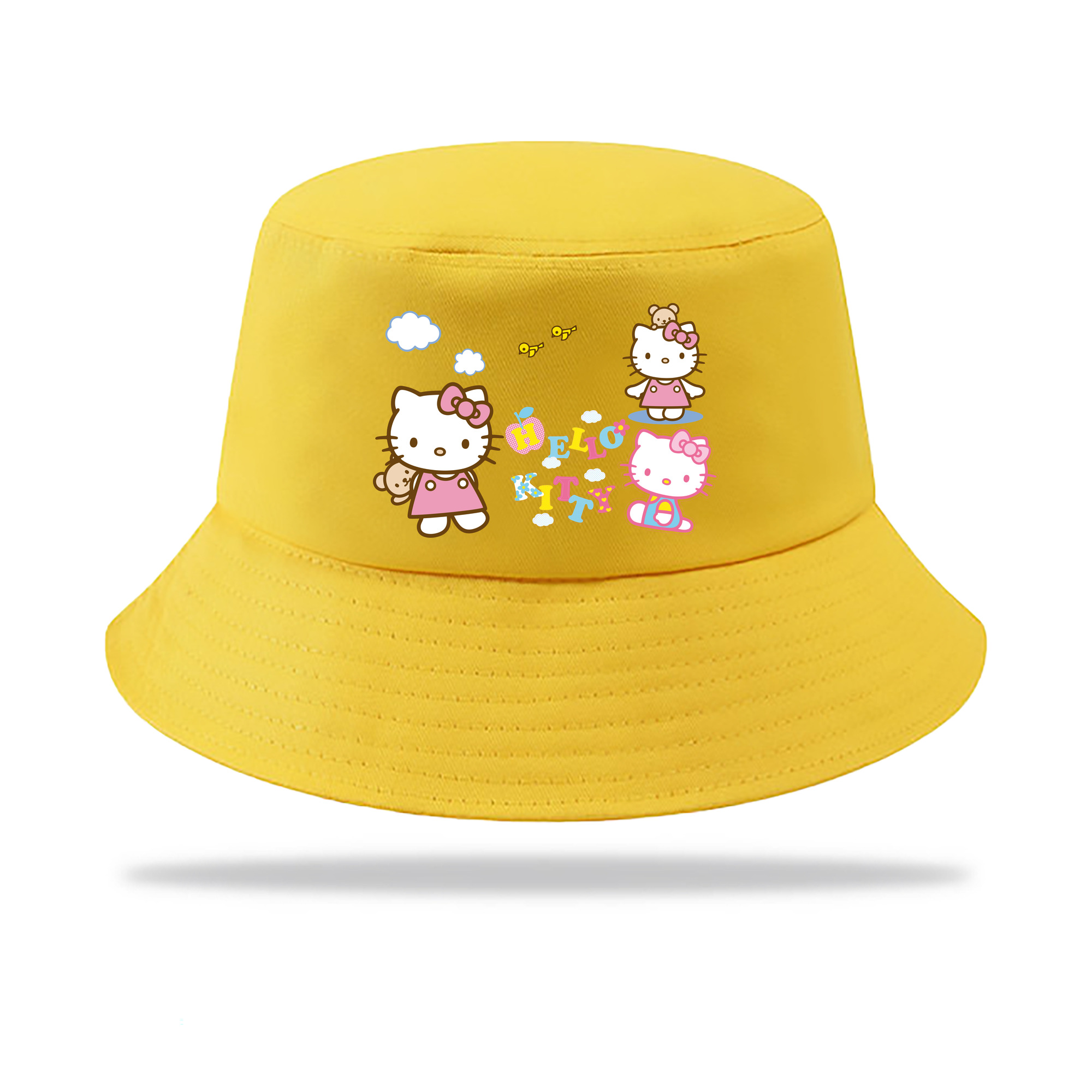 （画像用） Hello Kitty ハローキティ アウトドア日除けバケットハット