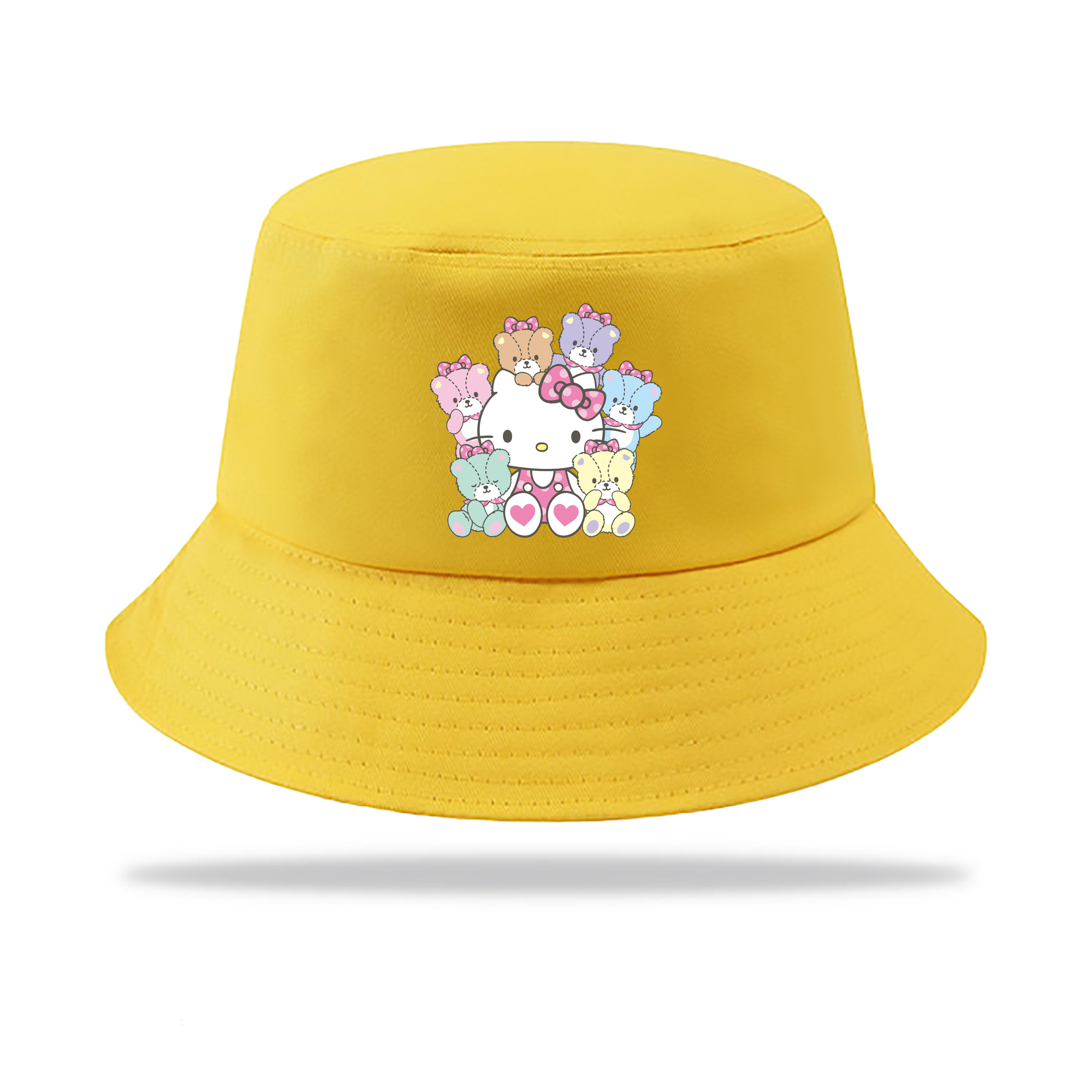 （画像用） Hello Kitty ハローキティ アウトドア日除けバケットハット