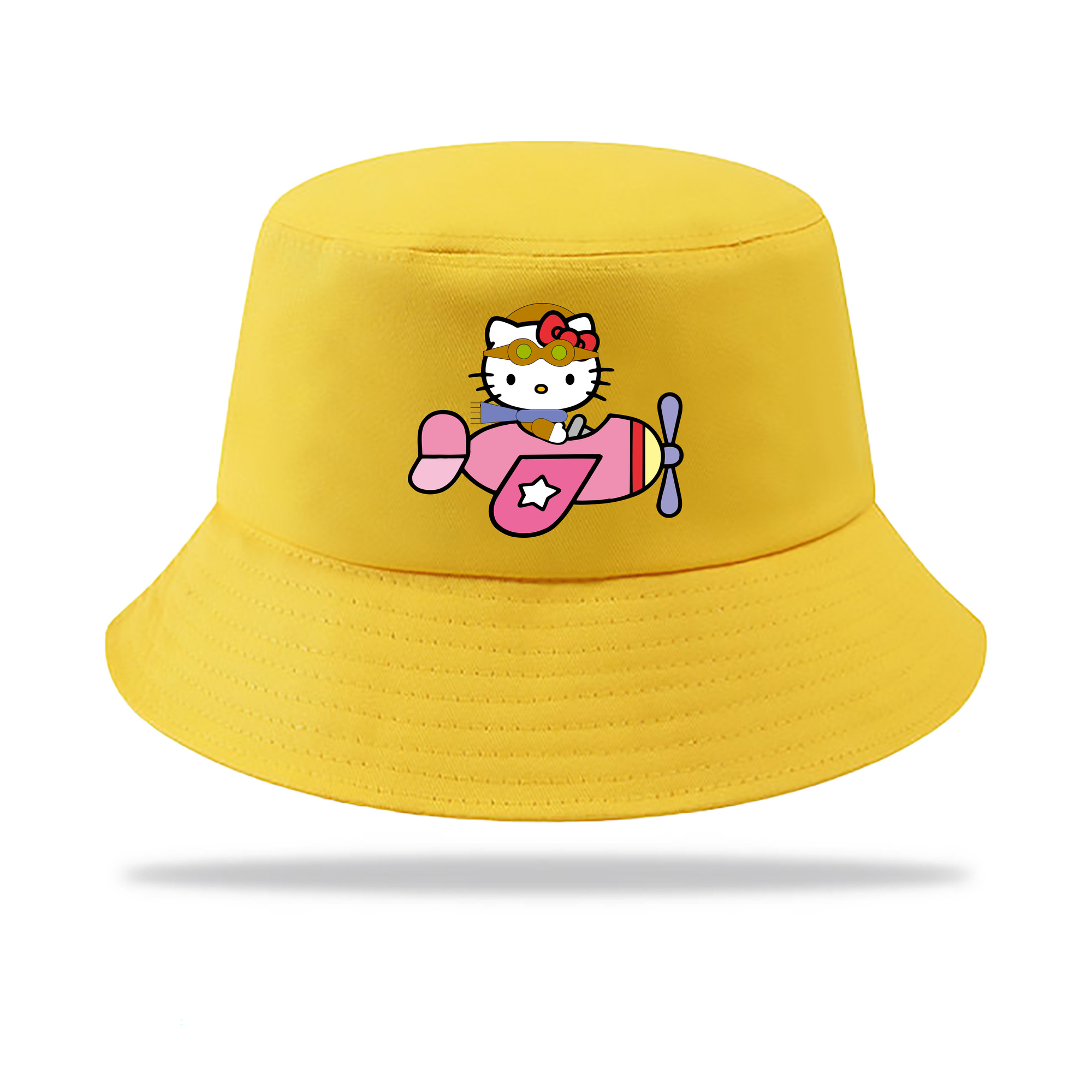 （画像用） Hello Kitty ハローキティ アウトドア日除けバケットハット