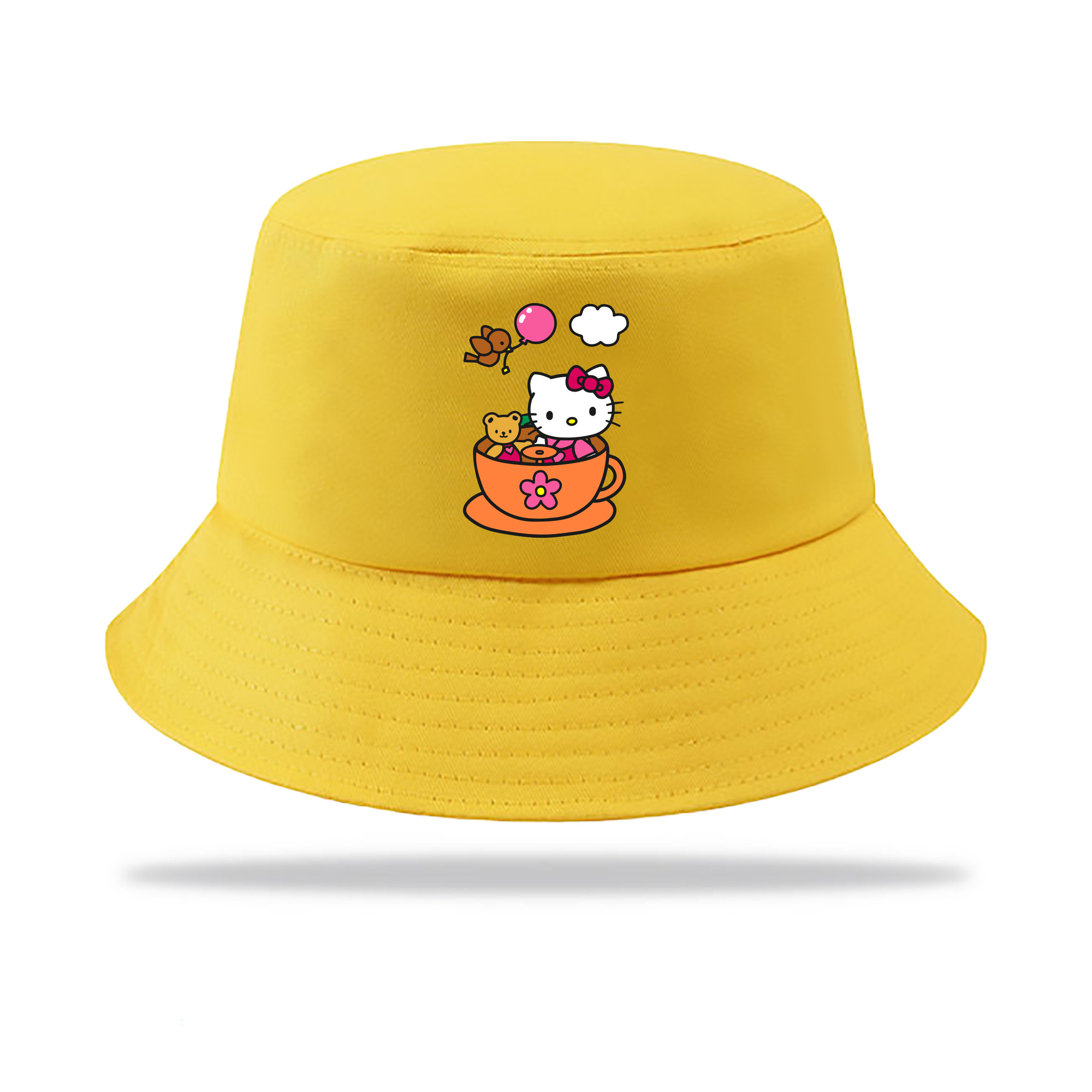 （画像用） Hello Kitty ハローキティ アウトドア日除けバケットハット