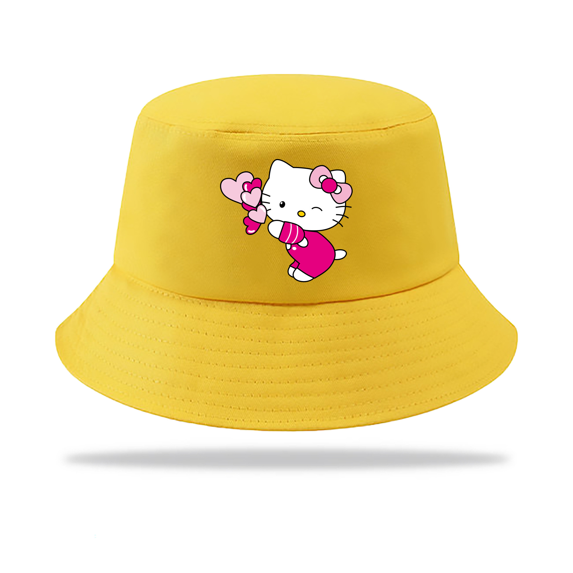 （画像用） Hello Kitty ハローキティ アウトドア日除けバケットハット