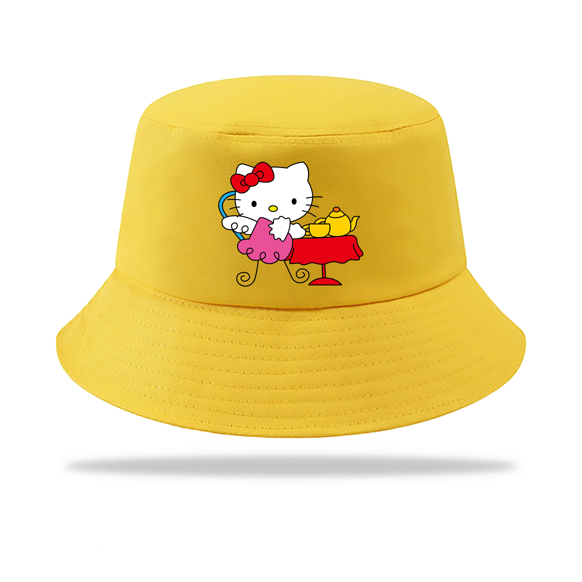 （画像用） Hello Kitty ハローキティ アウトドア日除けバケットハット