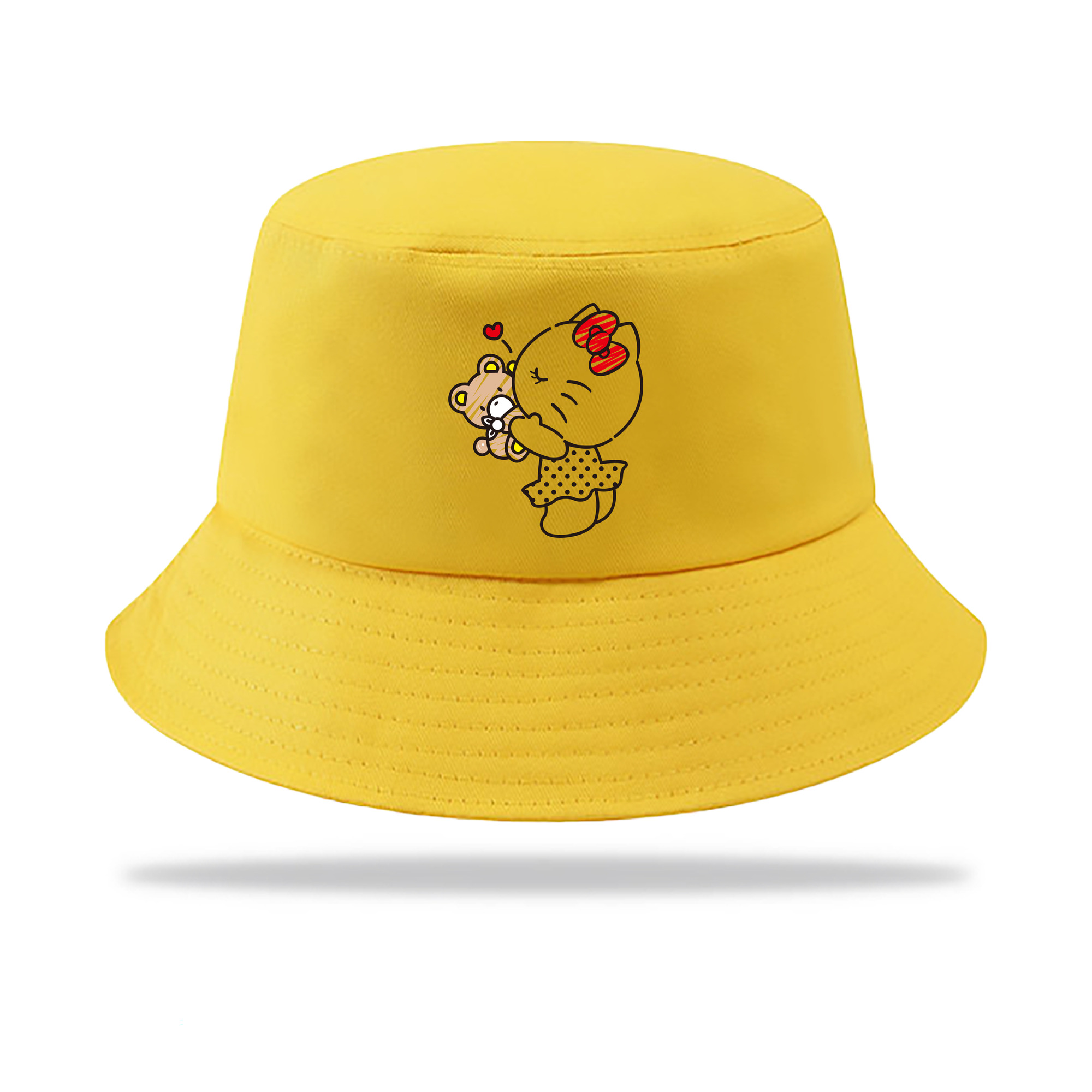 （画像用） Hello Kitty ハローキティ アウトドア日除けバケットハット