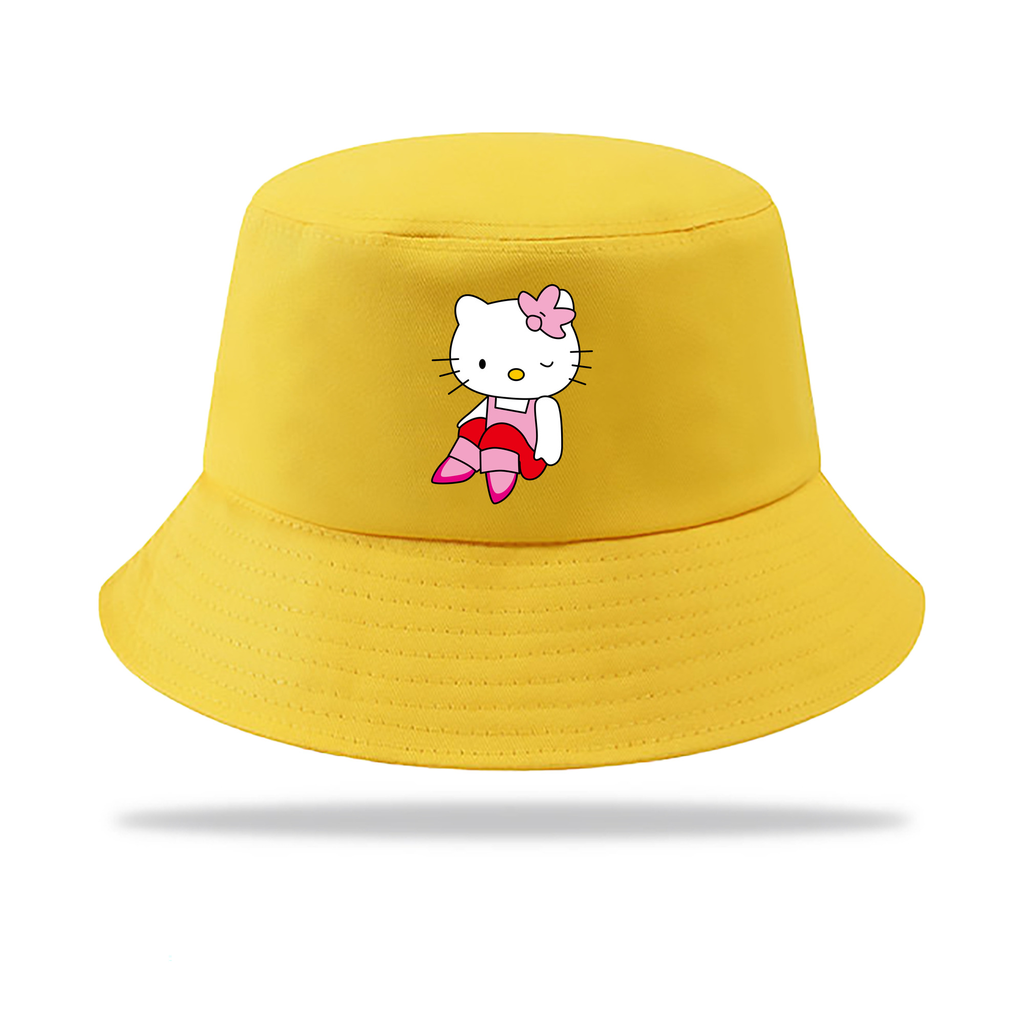 （画像用） Hello Kitty ハローキティ アウトドア日除けバケットハット
