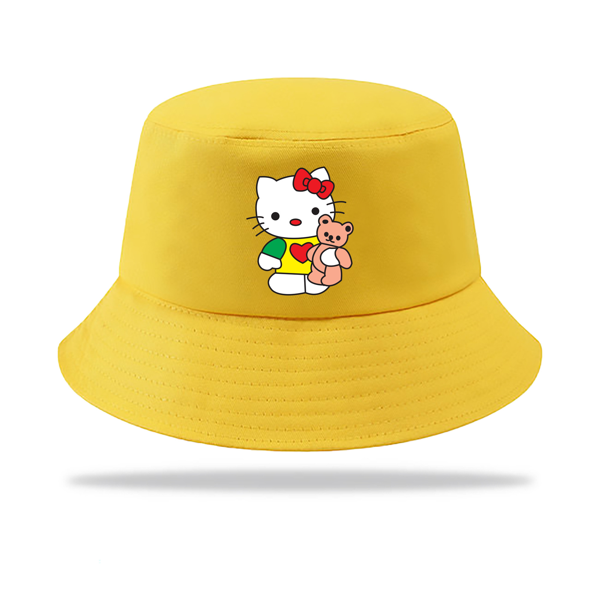 （画像用） Hello Kitty ハローキティ アウトドア日除けバケットハット