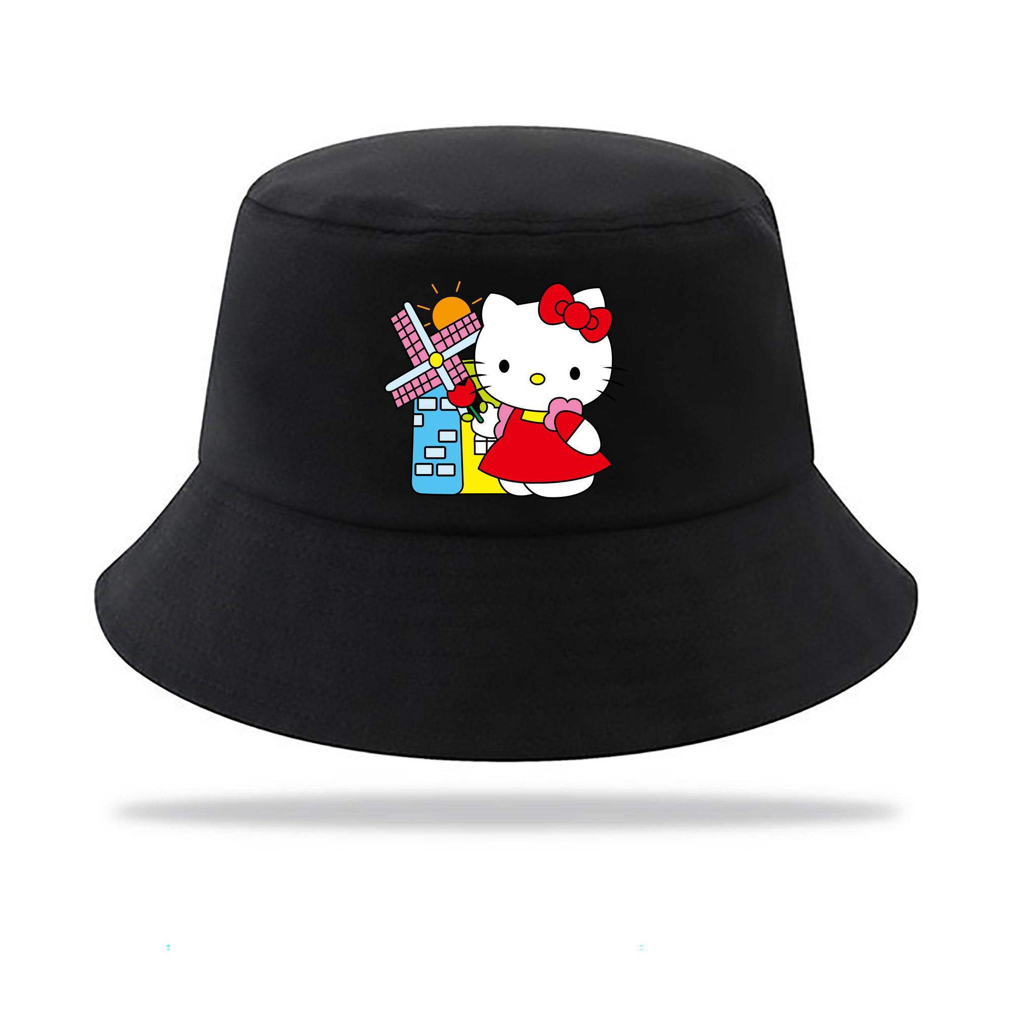 （画像用） Hello Kitty ハローキティ アウトドア日除けバケットハット