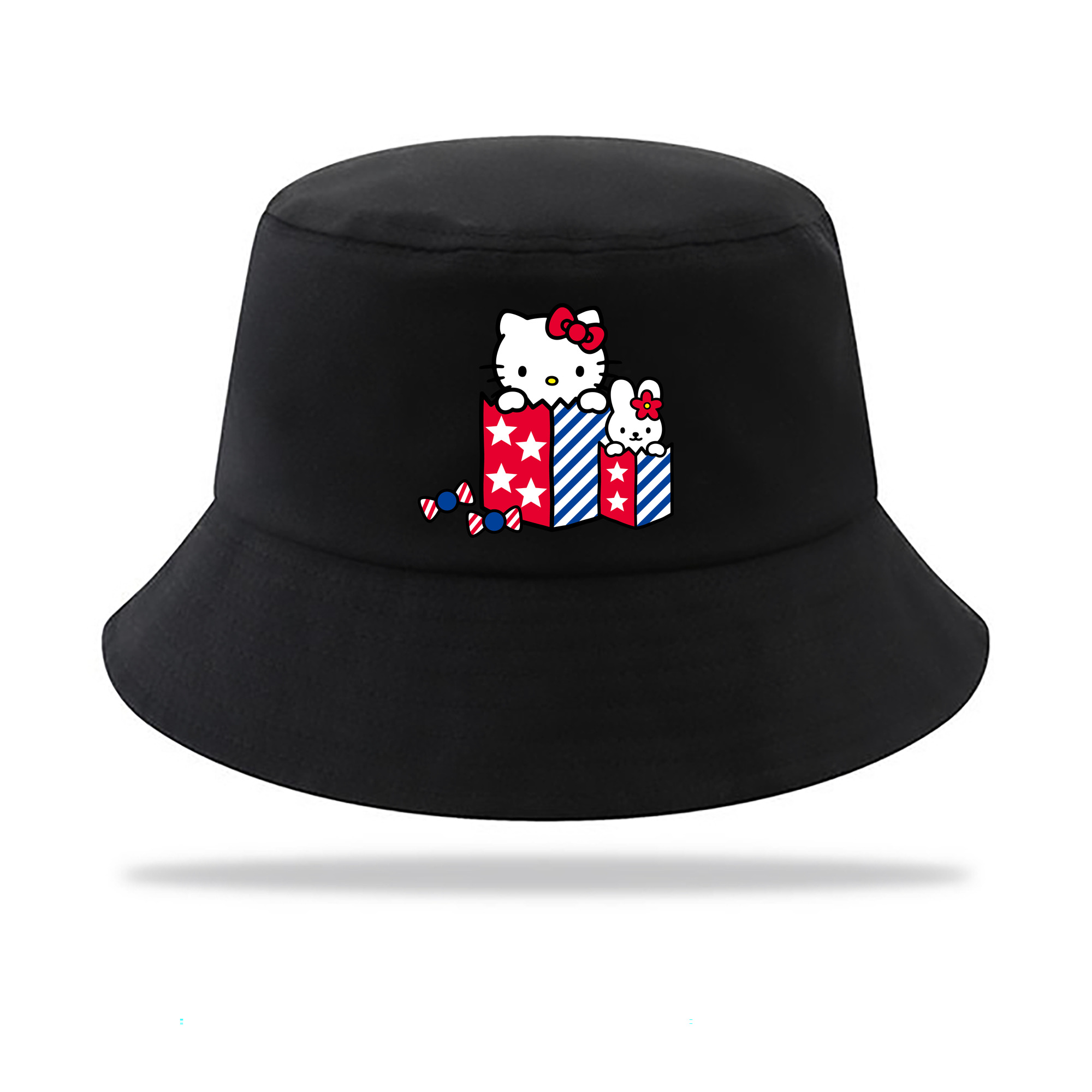 （画像用） Hello Kitty ハローキティ アウトドア日除けバケットハット
