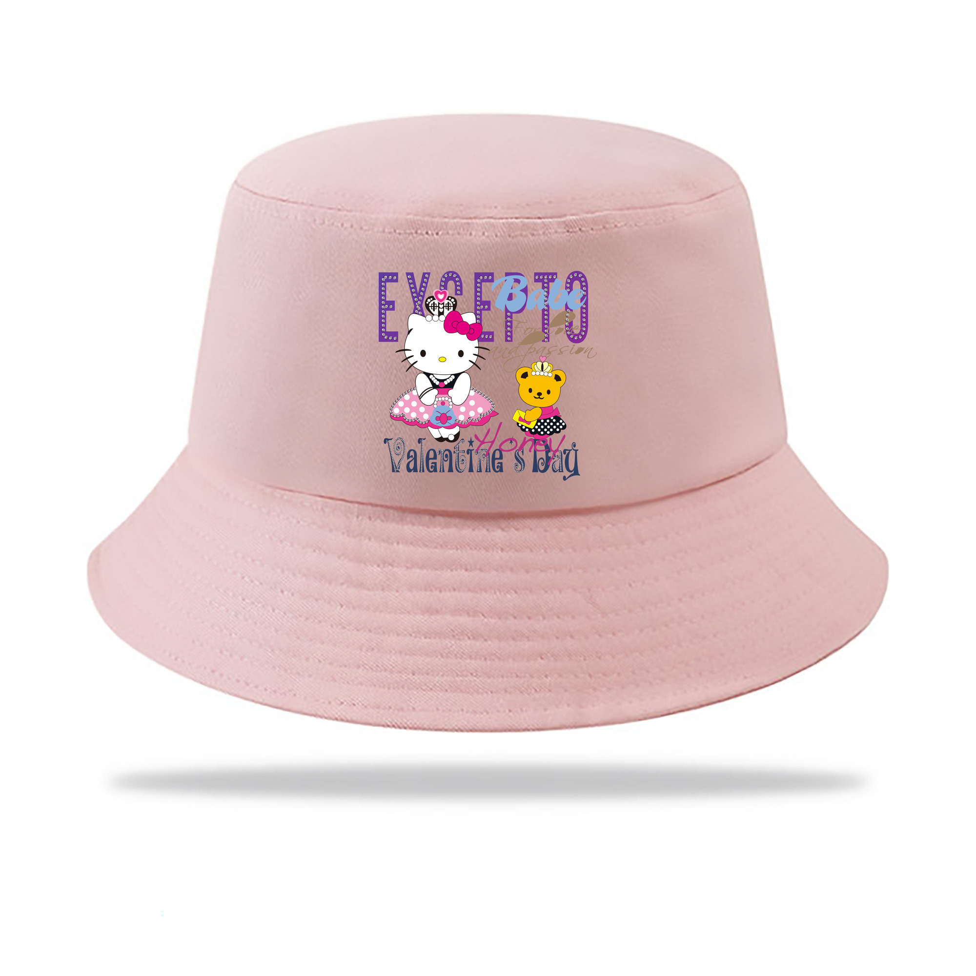 （画像用） Hello Kitty ハローキティ アウトドア日除けバケットハット