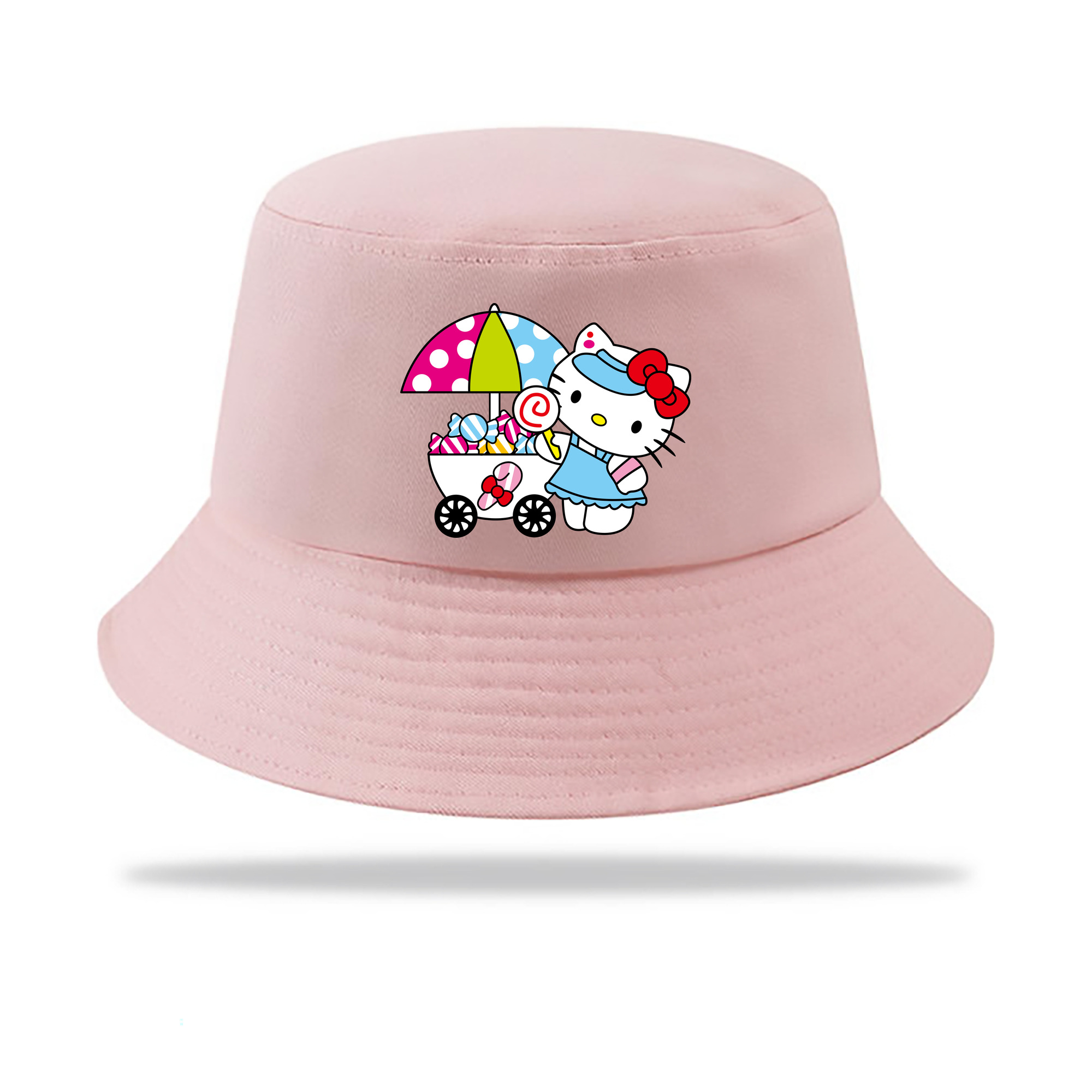 （画像用） Hello Kitty ハローキティ アウトドア日除けバケットハット