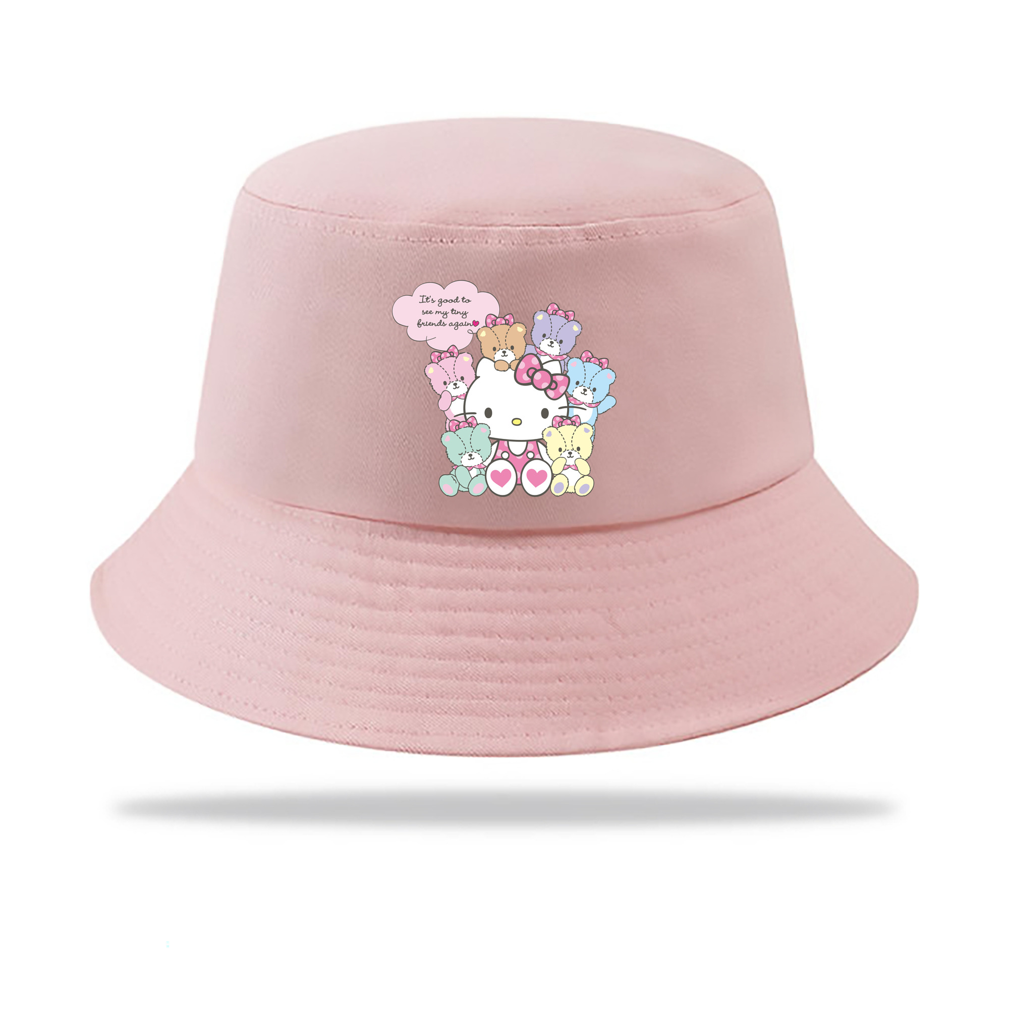 （画像用） Hello Kitty ハローキティ アウトドア日除けバケットハット