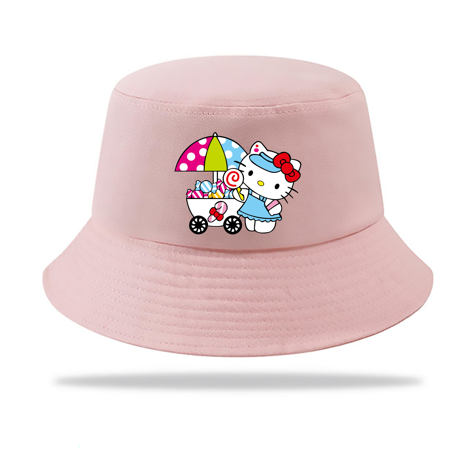 （画像用） Hello Kitty ハローキティ アウトドア日除けバケットハット