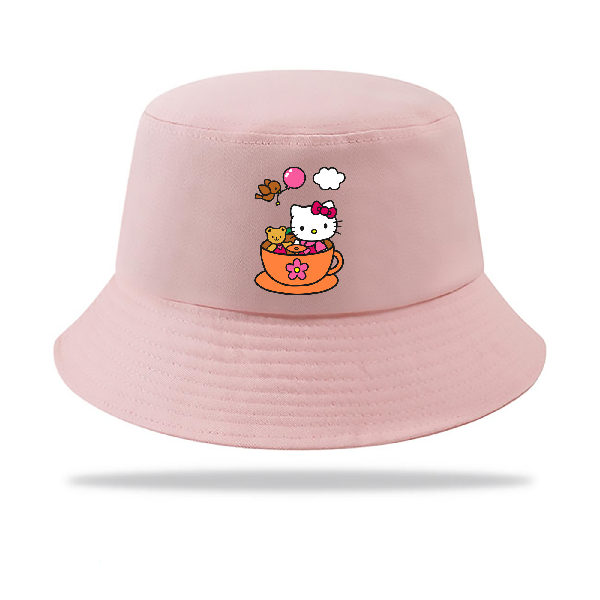 （画像用） Hello Kitty ハローキティ アウトドア日除けバケットハット