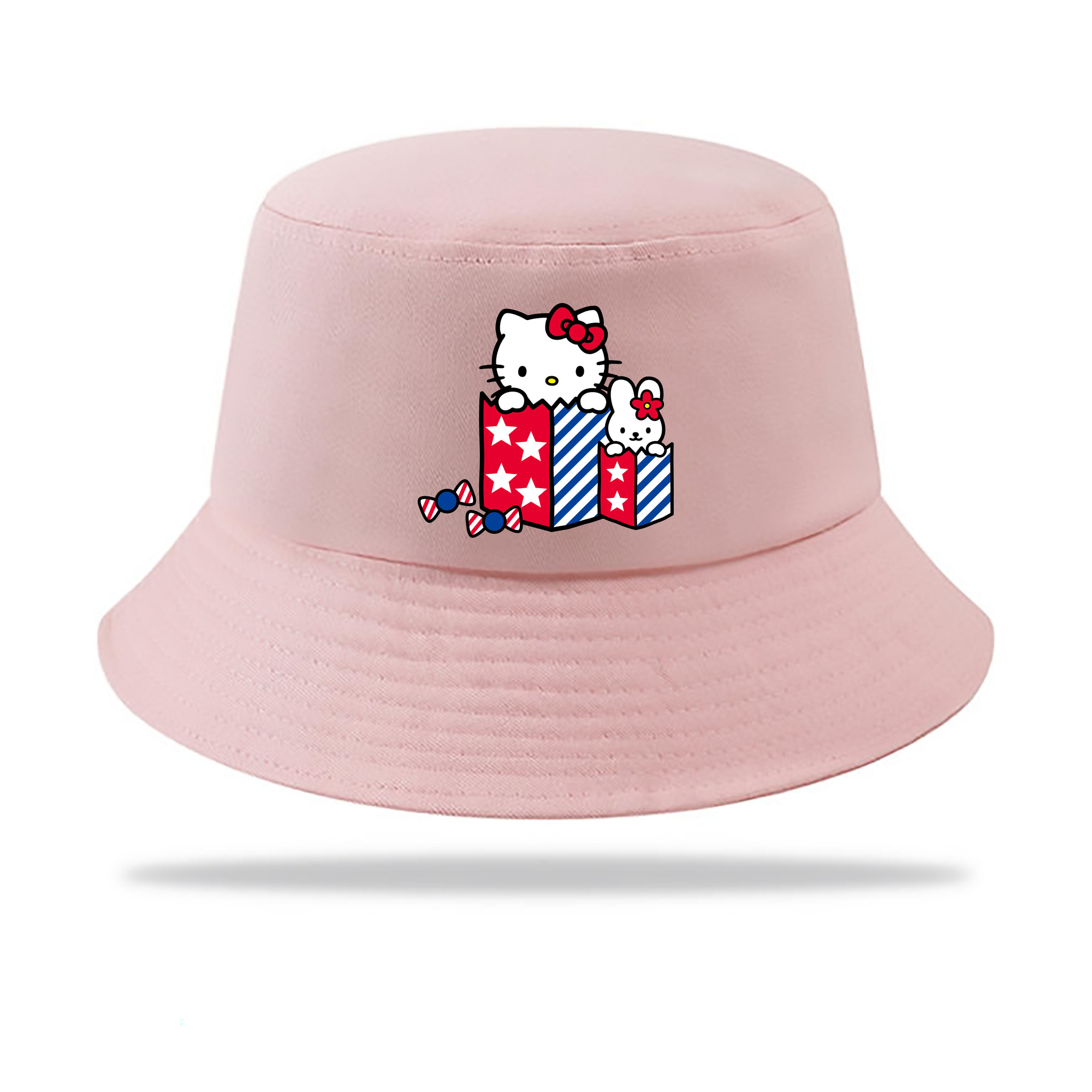 （画像用） Hello Kitty ハローキティ アウトドア日除けバケットハット